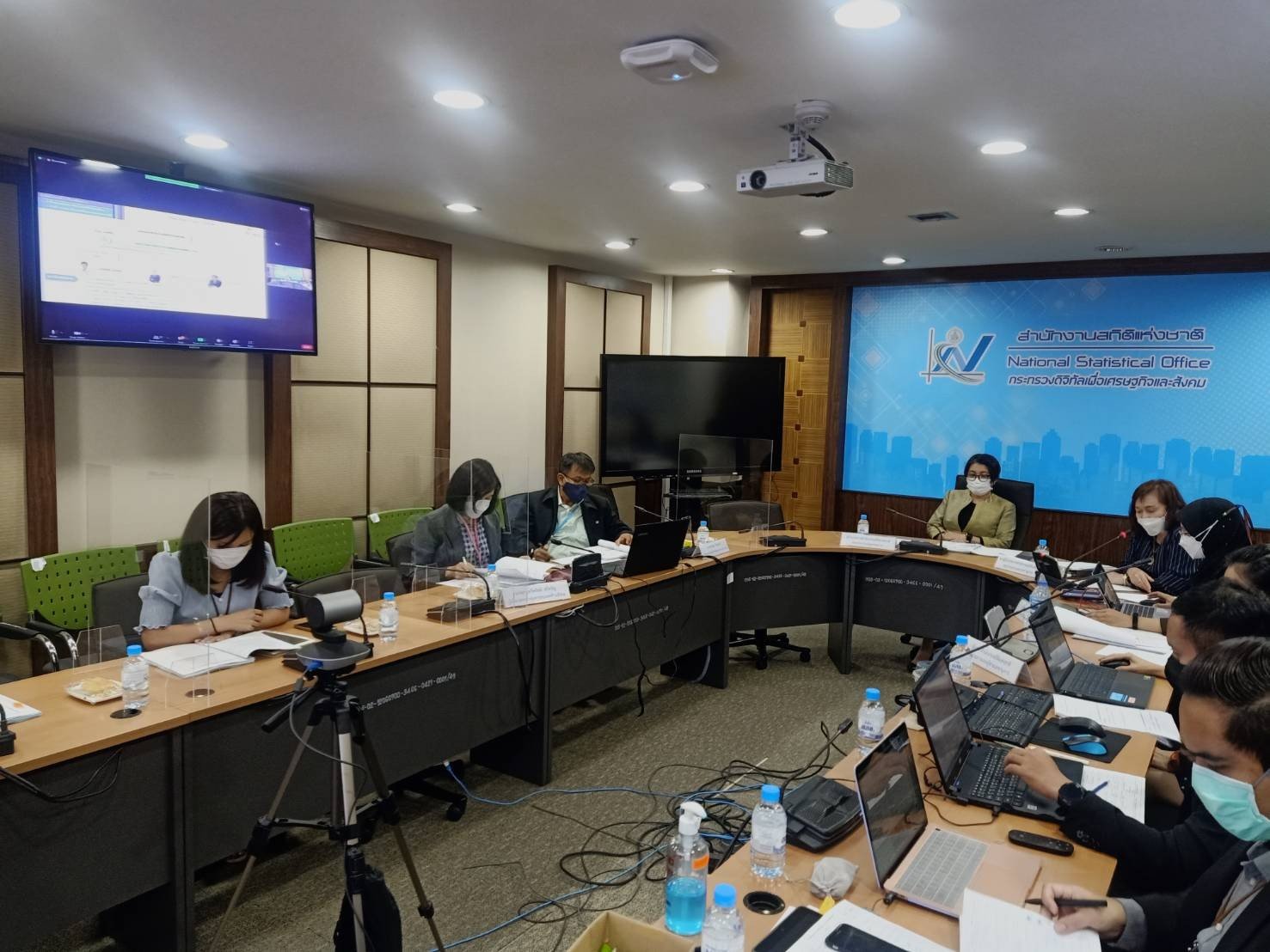 ประชุมคณะอนุกรรมการสถิติด้านทรัพยากรธรรมชาติและสิ่งแวดล้อม ครั้งที่ 1/2565
