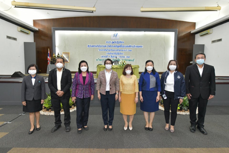 สรุปผลการดำเนินงานและนำเสนอผลข้อมูลพื้นฐานของสถานประกอบการ โครงการสำมะโนธุรกิจ​และอุตสาหกรรม พ.ศ. 2565 ระดับเจ้าหน้าที่ผู้ปฏิบัติงาน