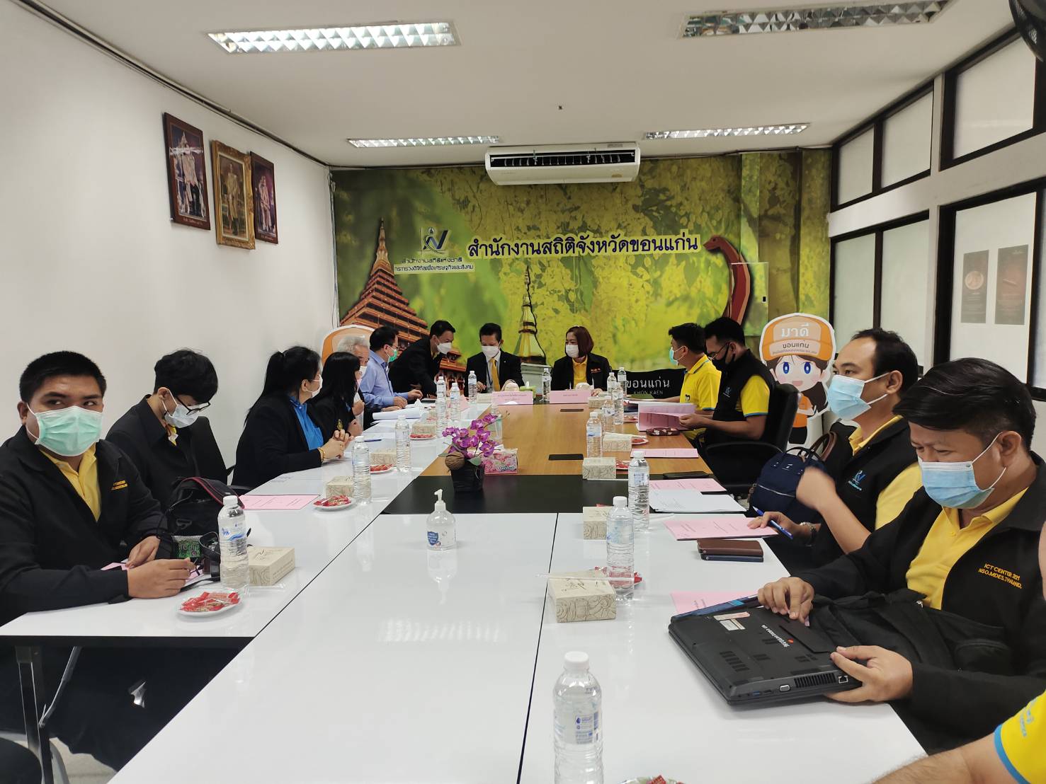 ลงพื้นที่ประชาสัมพันธ์โครงการ สธอ. 65 (งานแจงนับ) จ.ขอนแก่น