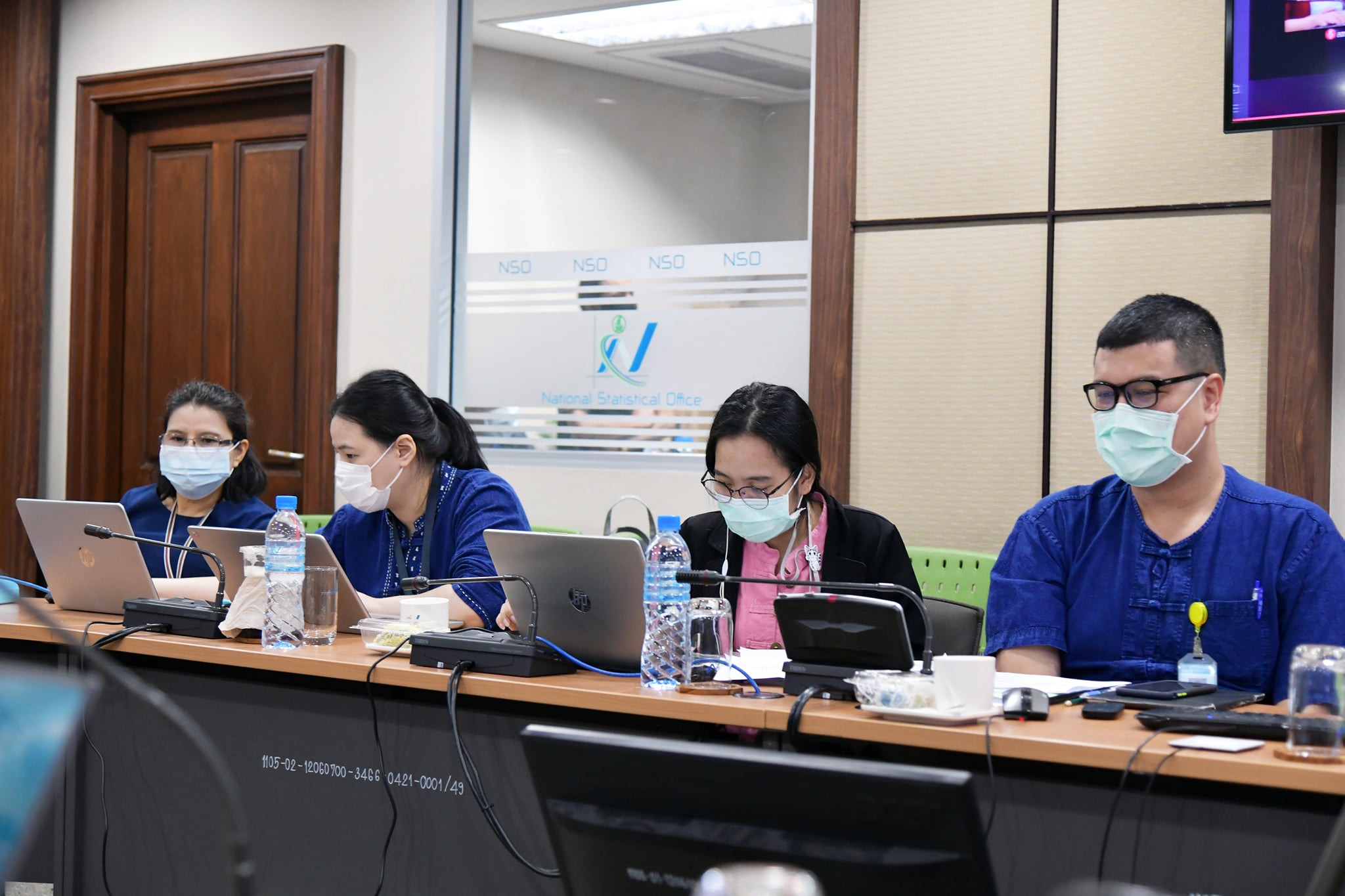 การประชุมโครงการสำรวจข้อมูลพื้นฐานด้านการเกษตร ระดับหมู่บ้าน/ชุมชน พ.ศ. 2564 กลุ่มที่ 5