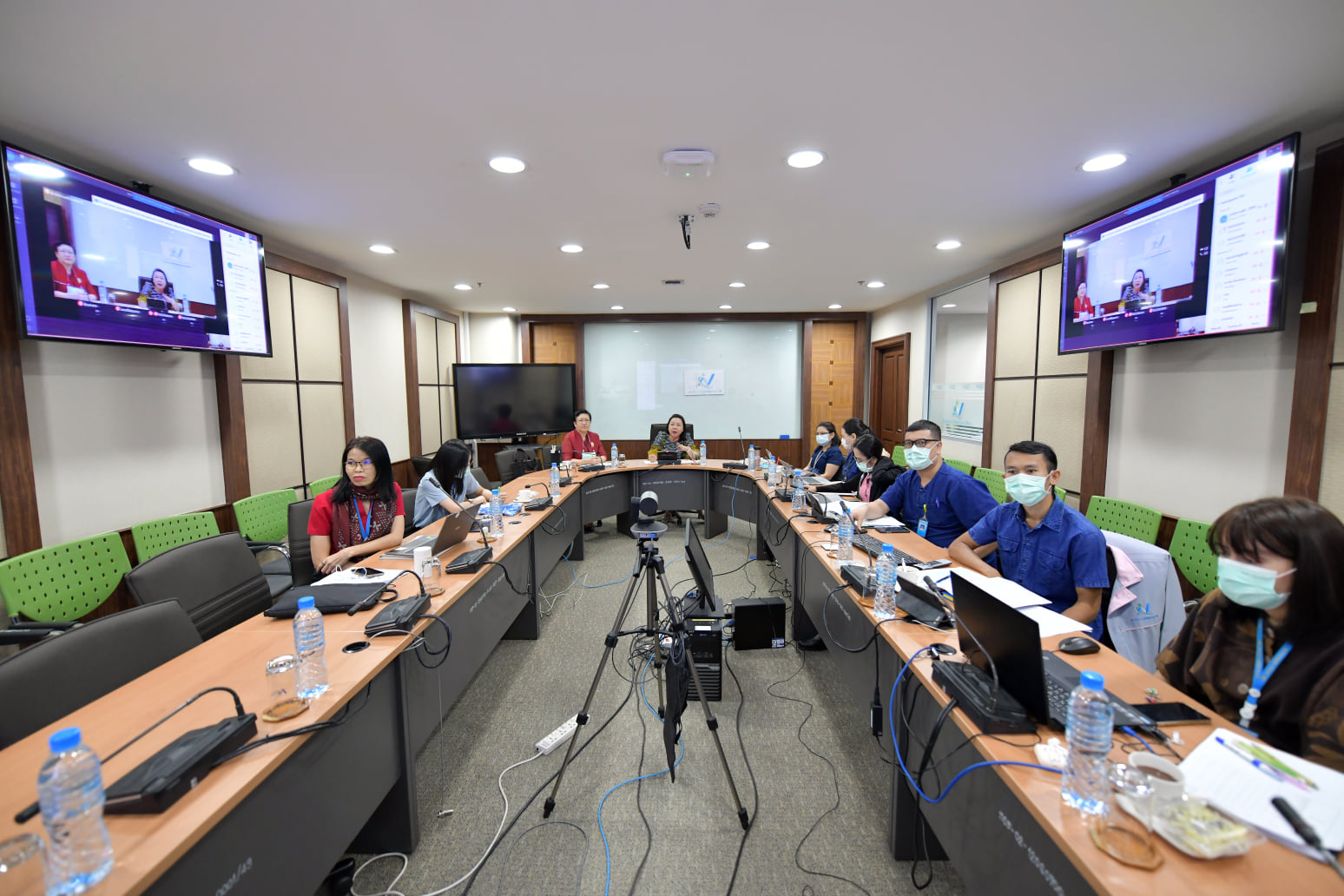 การประชุมโครงการสำรวจข้อมูลพื้นฐานด้านการเกษตร ระดับหมู่บ้าน/ชุมชน พ.ศ. 2564 กลุ่มที่ 5