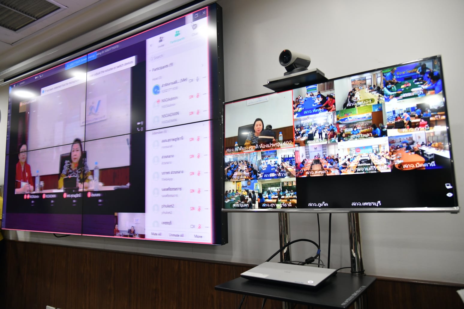 การประชุมโครงการสำรวจข้อมูลพื้นฐานด้านการเกษตร ระดับหมู่บ้าน/ชุมชน พ.ศ. 2564 กลุ่มที่ 5