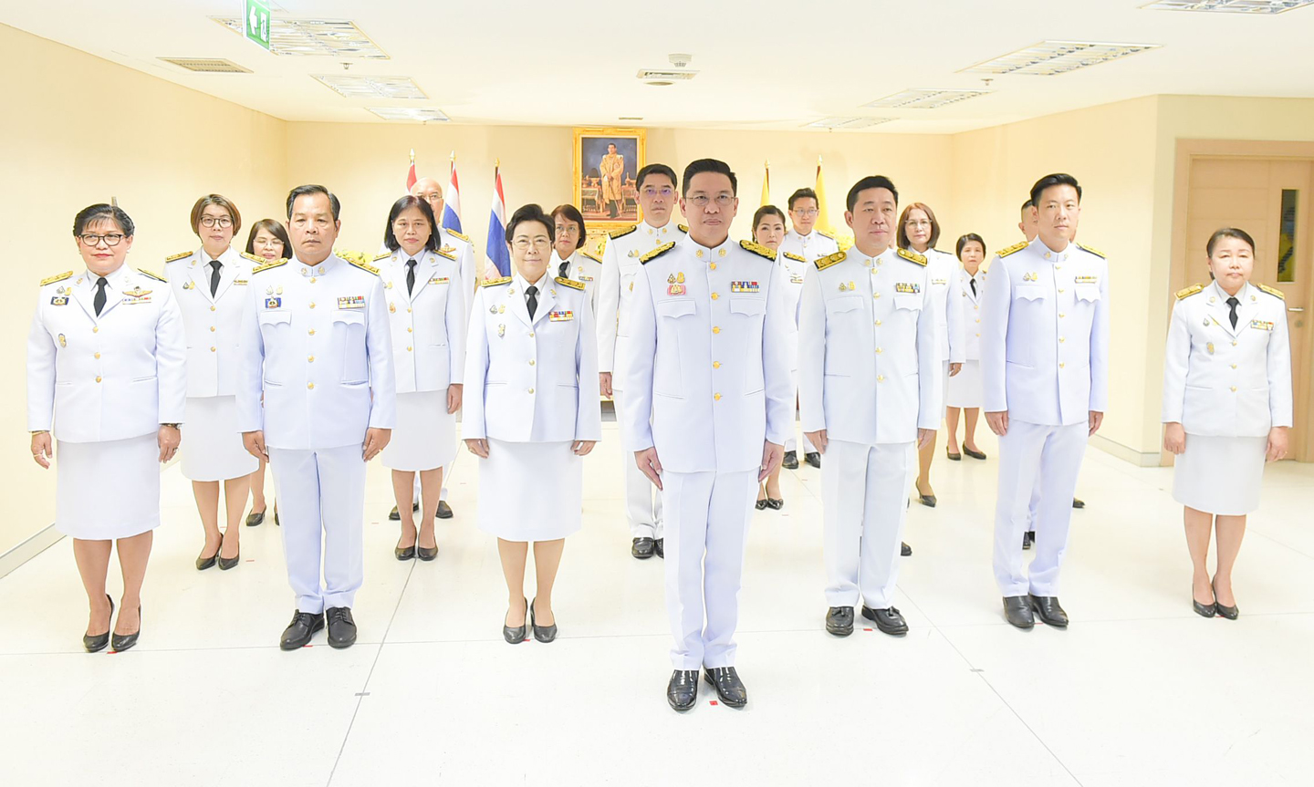 พิธีถวายพระพร เนื่องในวันฉัตรมงคล