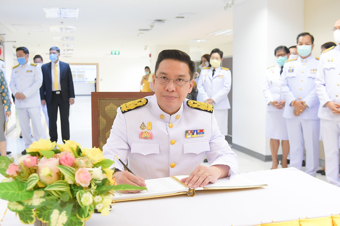 พิธีถวายพระพร เนื่องในวันฉัตรมงคล