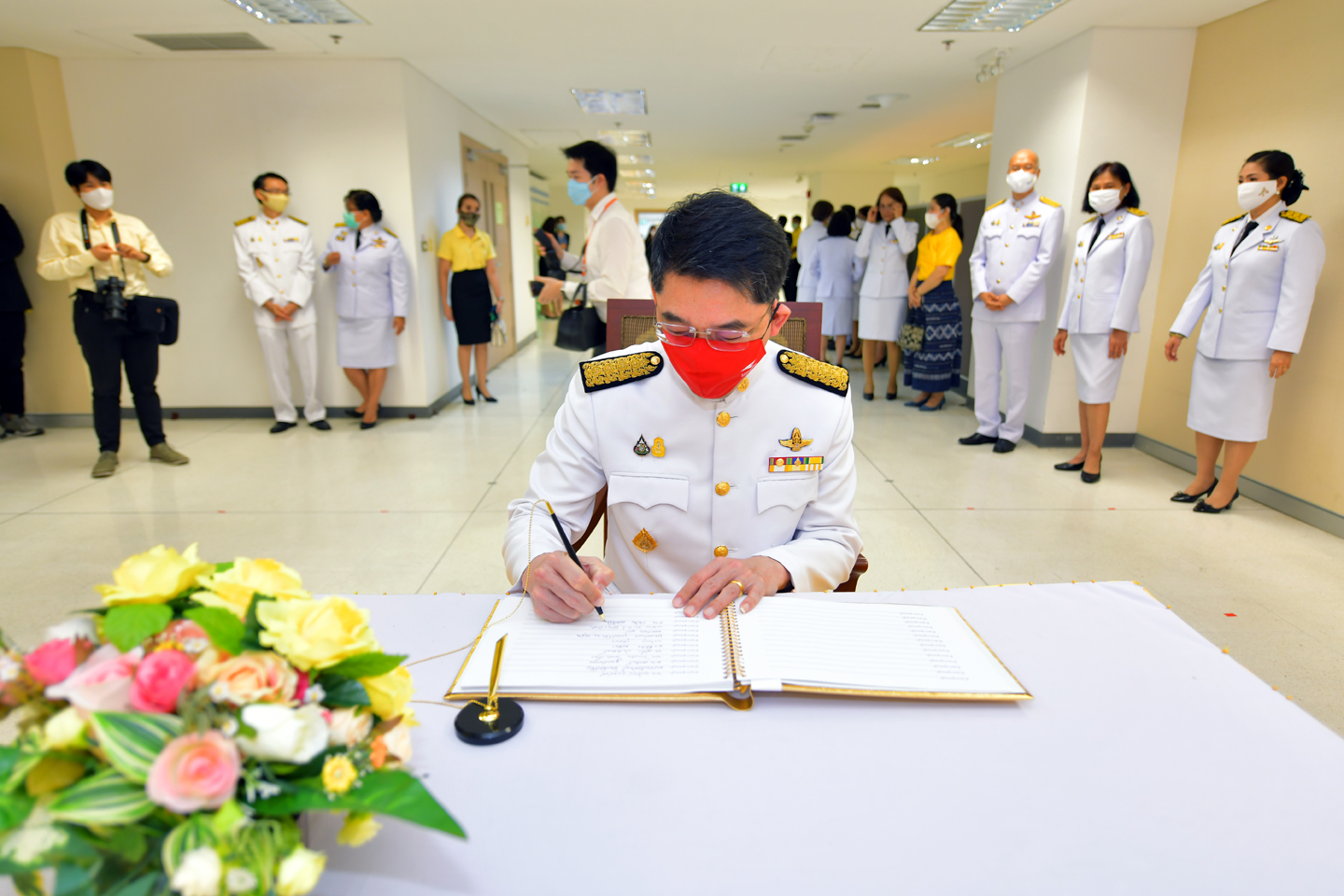 พิธีถวายพระพร เนื่องในวันฉัตรมงคล