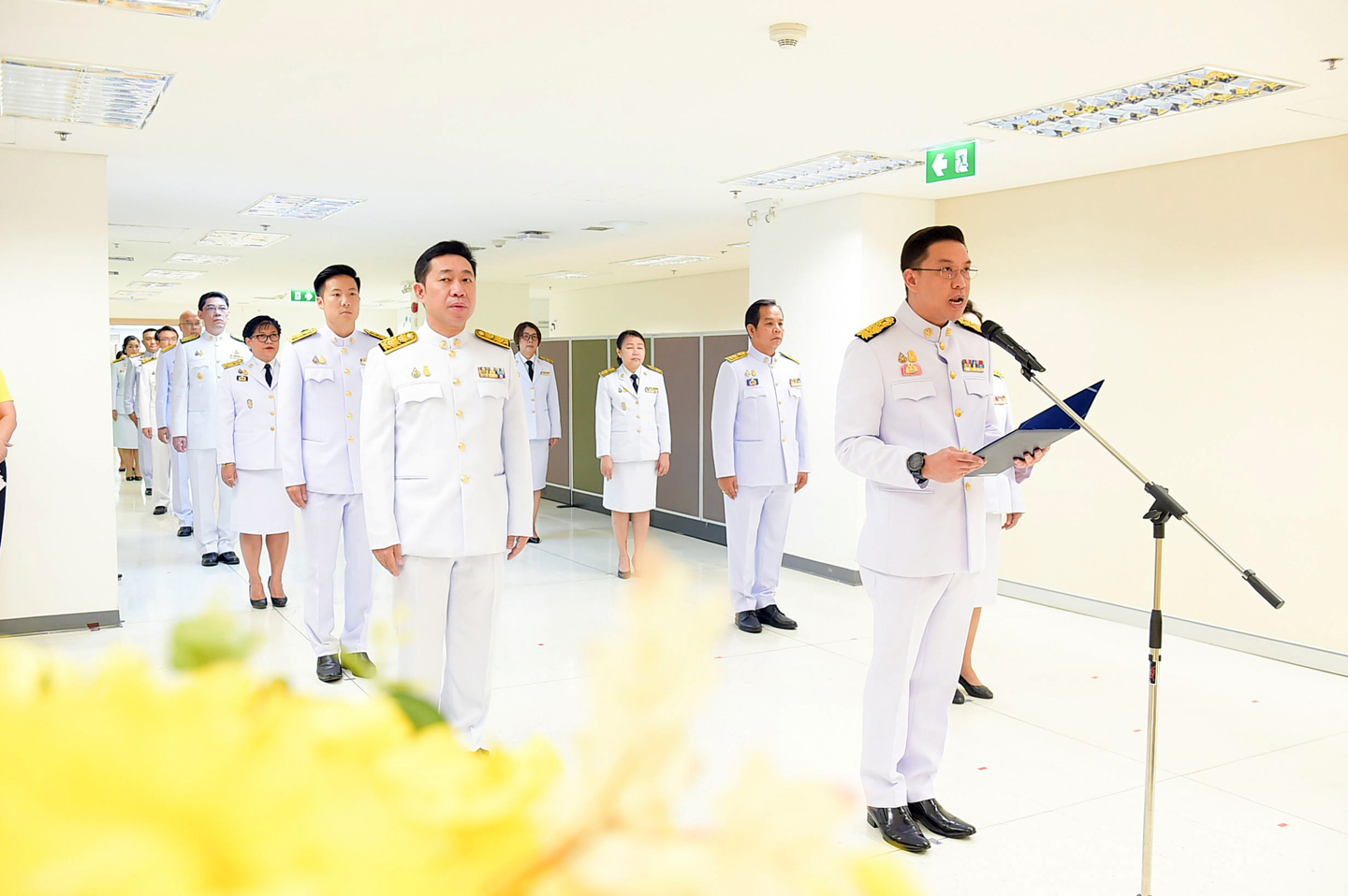 พิธีถวายพระพร เนื่องในวันฉัตรมงคล