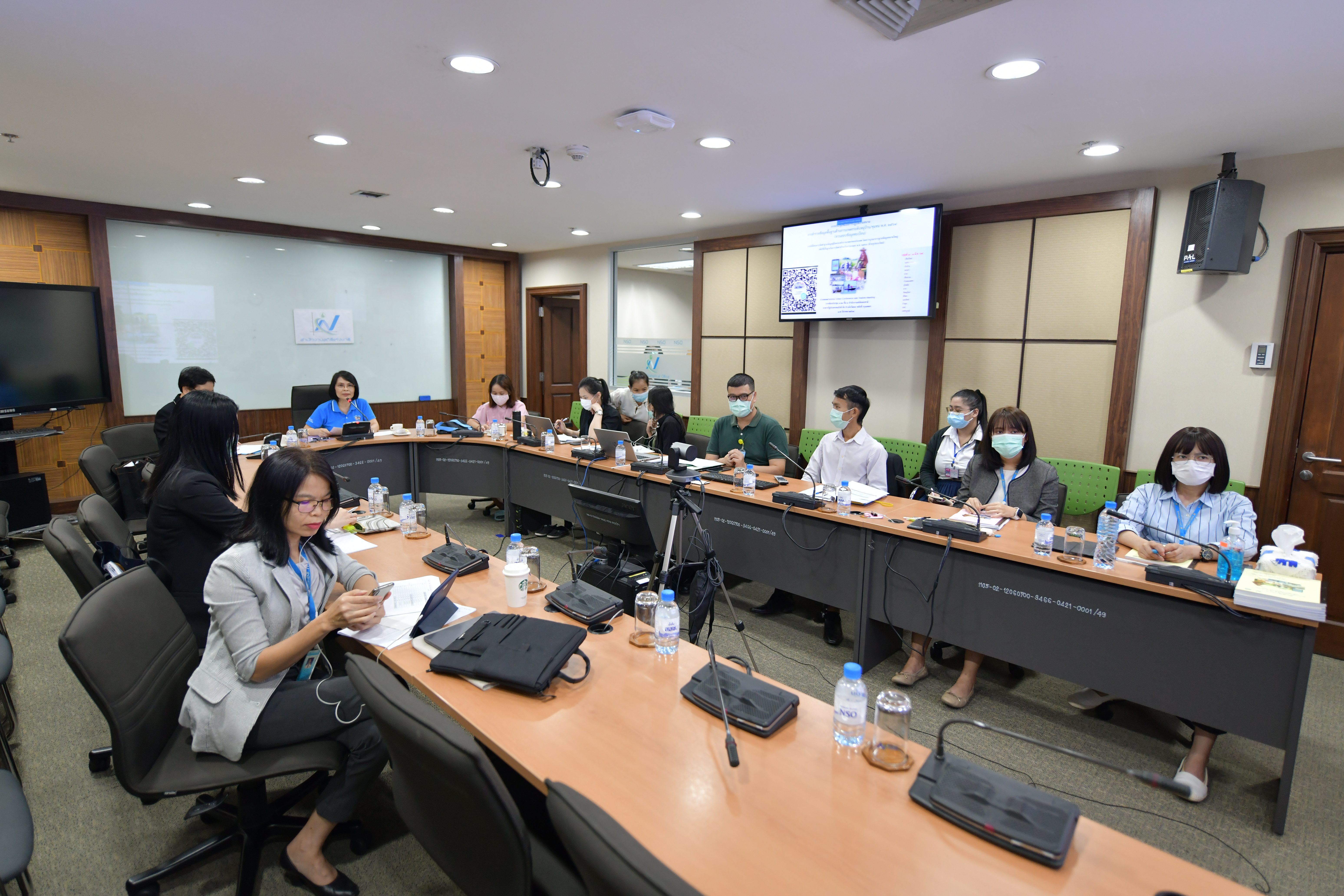 การประชุมโครงการสำรวจข้อมูลพื้นฐานด้านการเกษตร ระดับหมู่บ้าน/ชุมชน พ.ศ. 2564 กลุ่มที่ 3