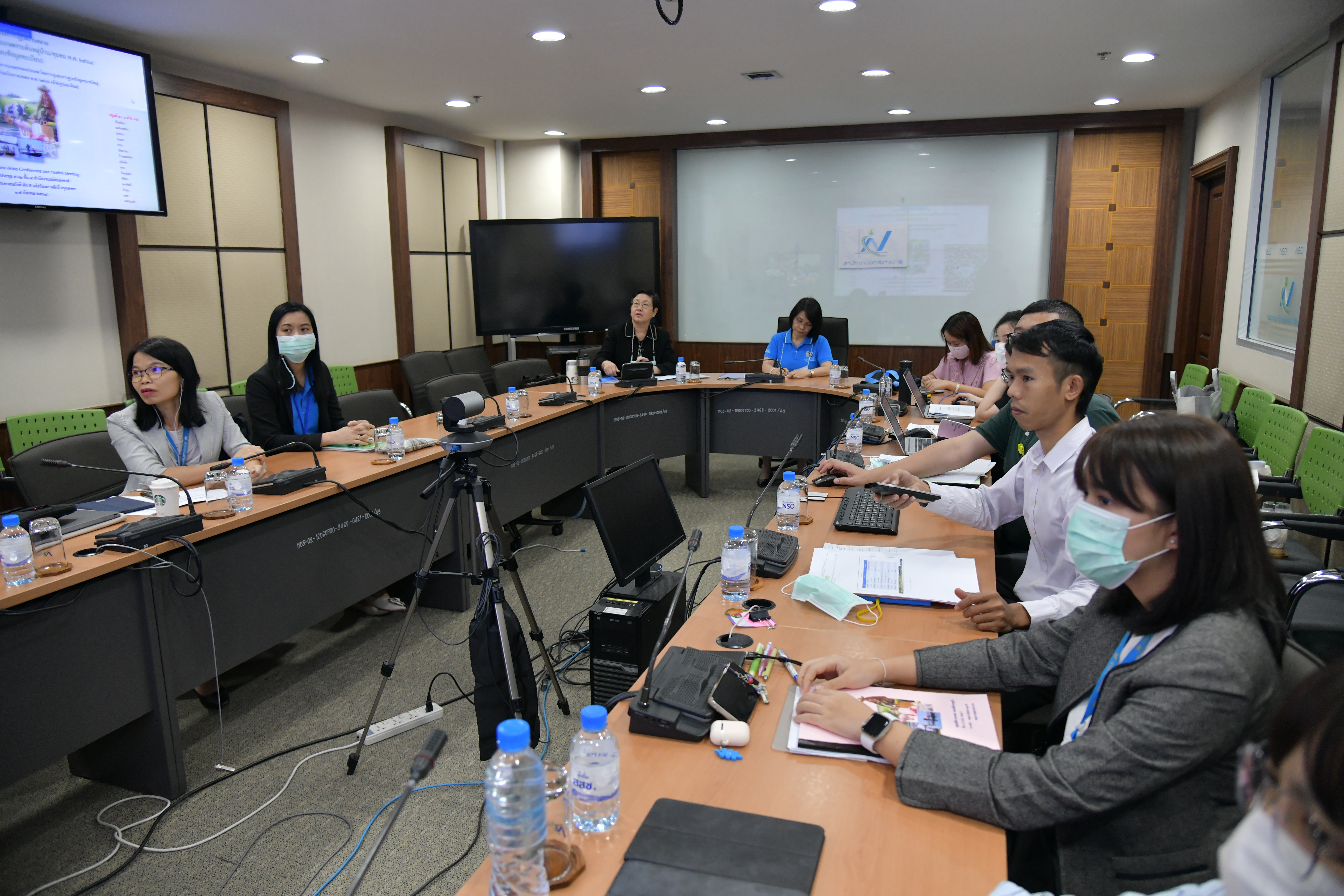 การประชุมโครงการสำรวจข้อมูลพื้นฐานด้านการเกษตร ระดับหมู่บ้าน/ชุมชน พ.ศ. 2564 กลุ่มที่ 3