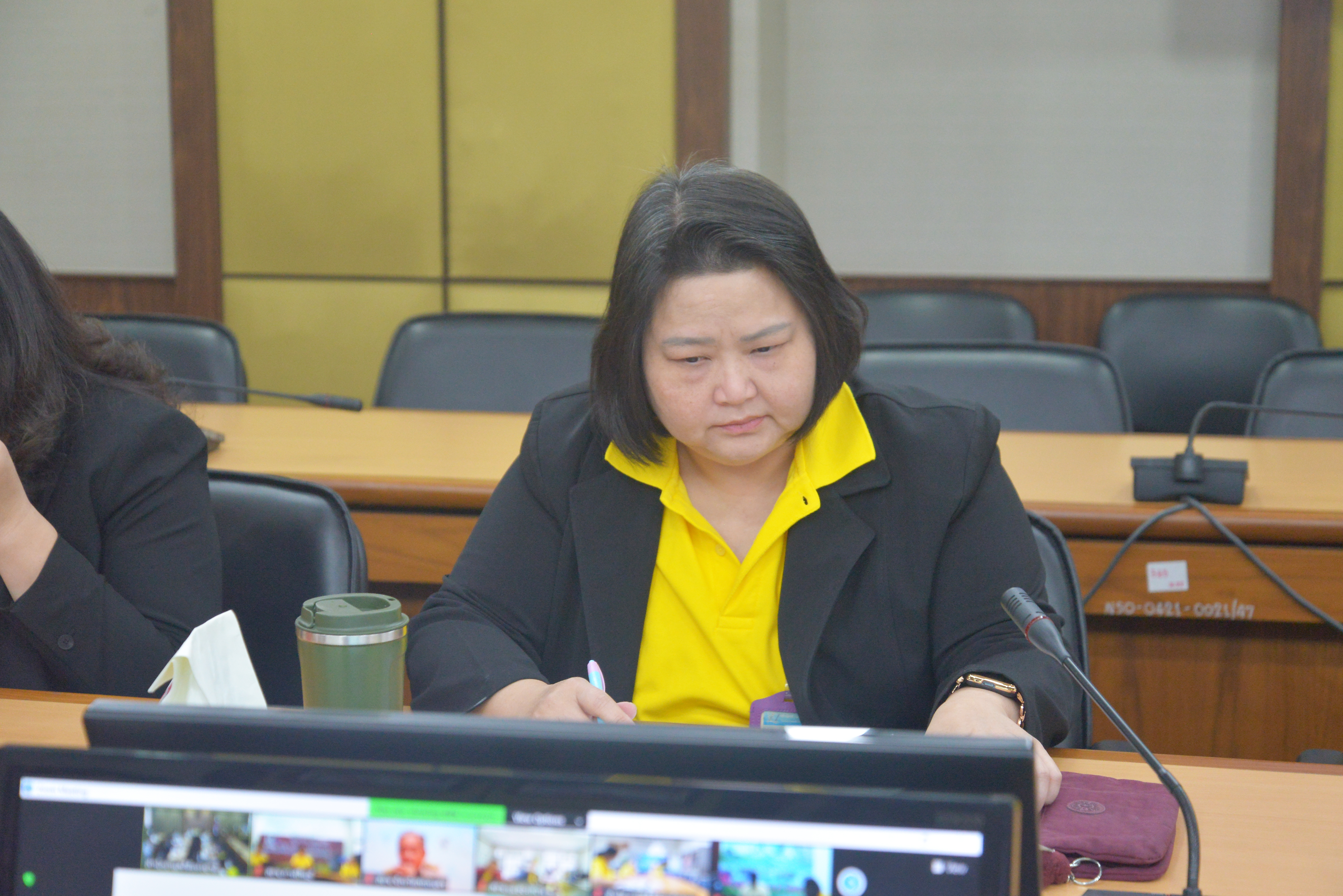 การประชุมเพื่อนำเสนอ (ร่าง) พระราชบัญญัติสถิติ พ.ศ. ....