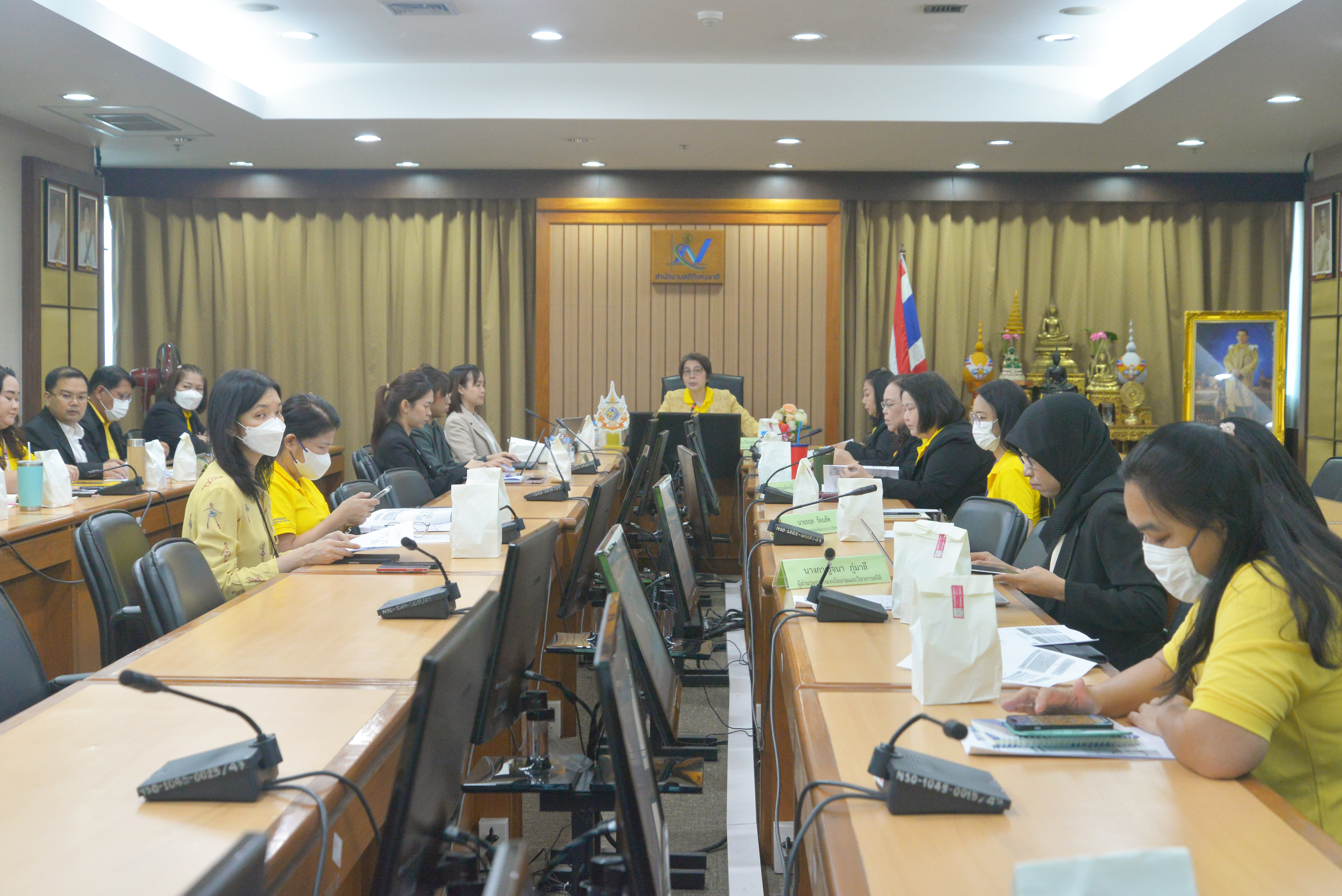 การประชุมเพื่อนำเสนอ (ร่าง) พระราชบัญญัติสถิติ พ.ศ. ....