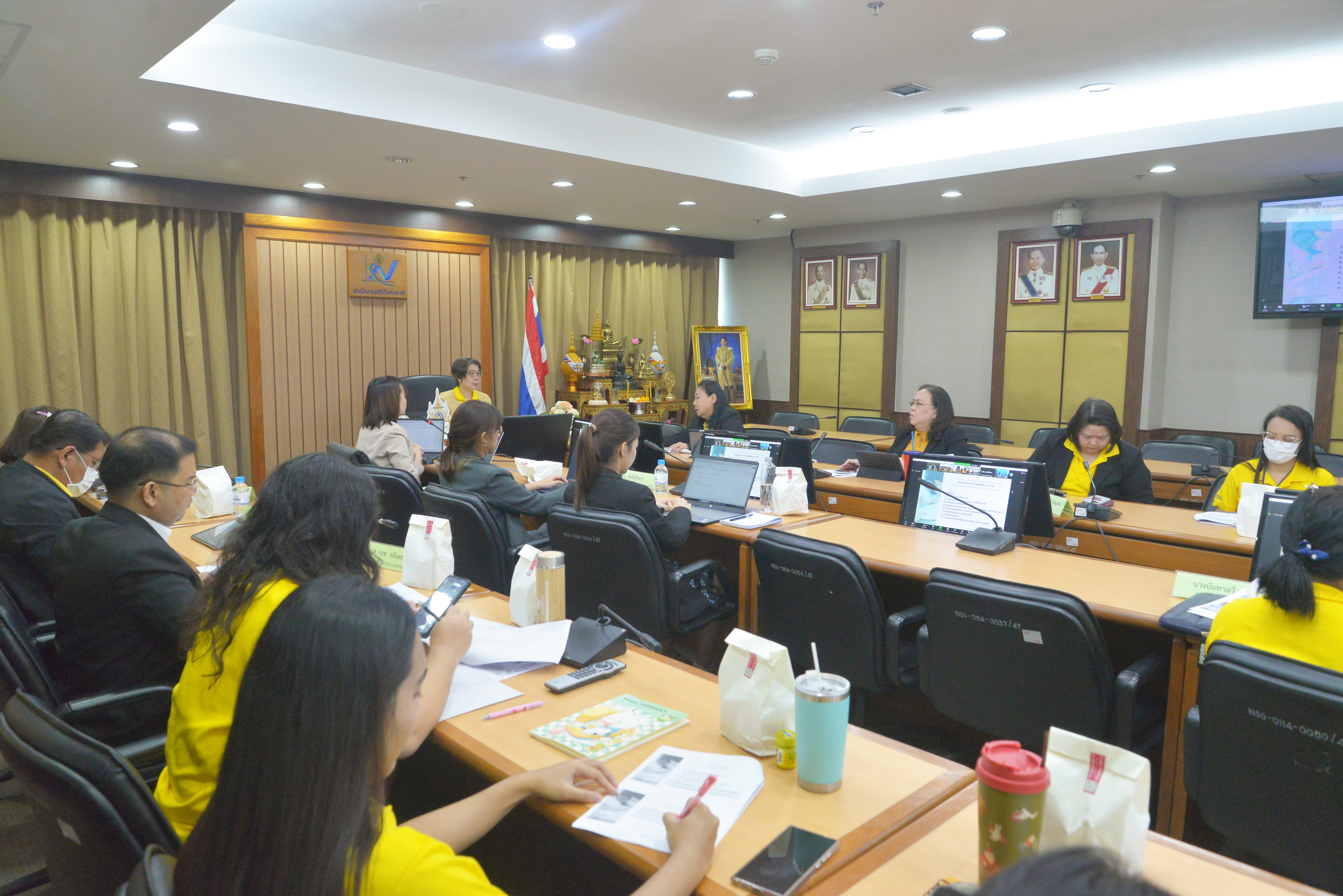 การประชุมเพื่อนำเสนอ (ร่าง) พระราชบัญญัติสถิติ พ.ศ. ....