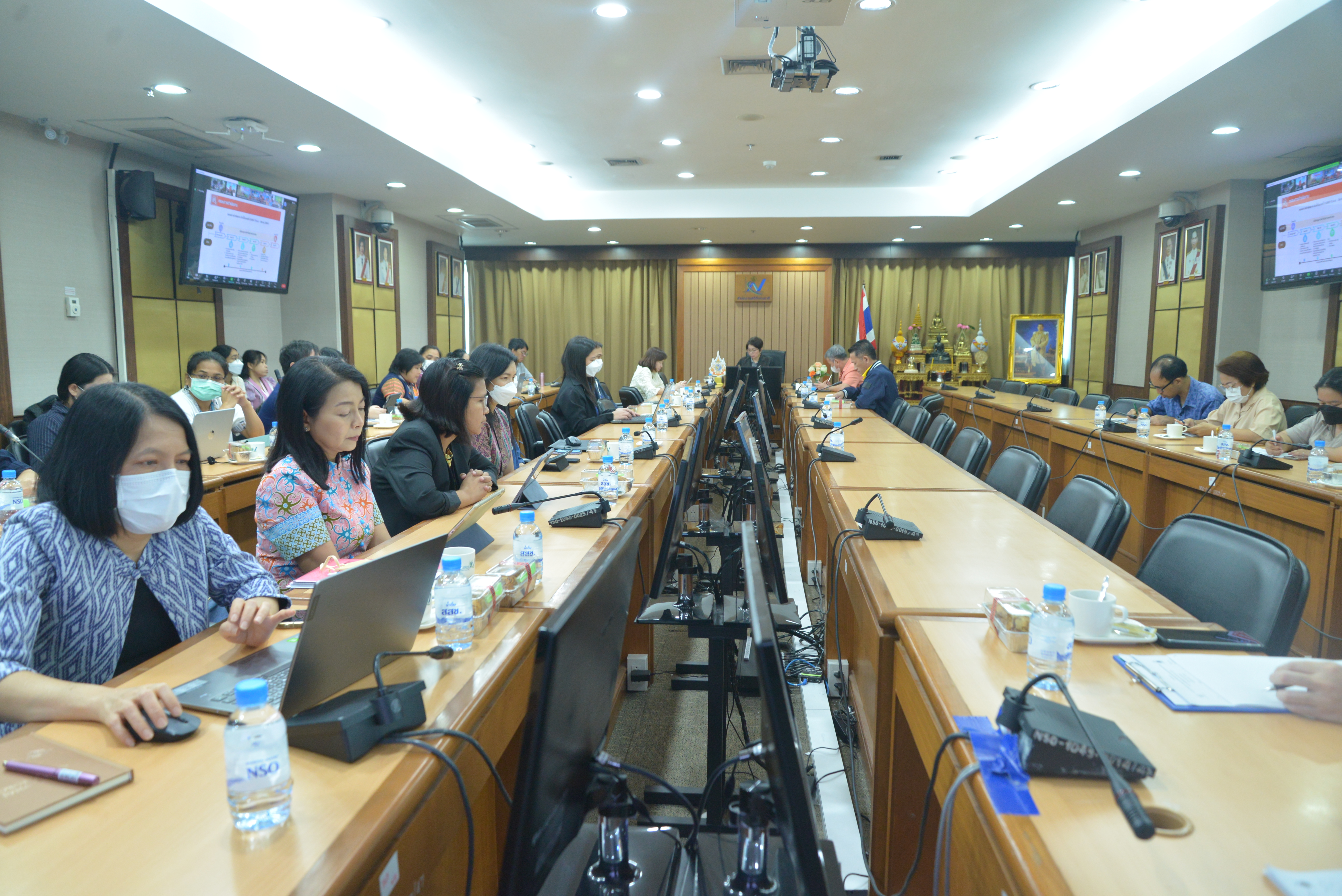 ประชุมการดำเนินงานระหว่างสสช. กับ สถจ. ครั้งที่6/2567