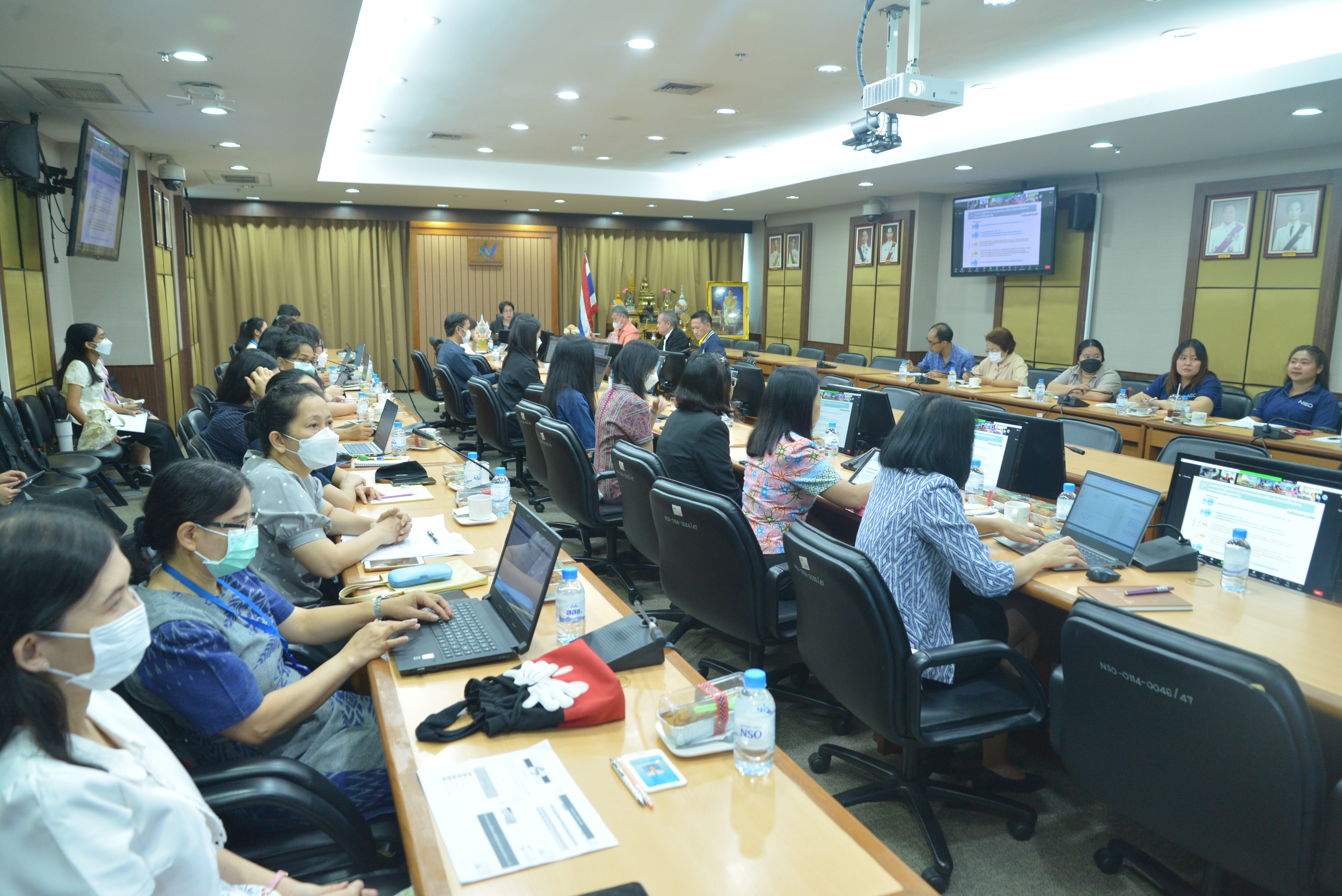 ประชุมการดำเนินงานระหว่างสสช. กับ สถจ. ครั้งที่6/2567