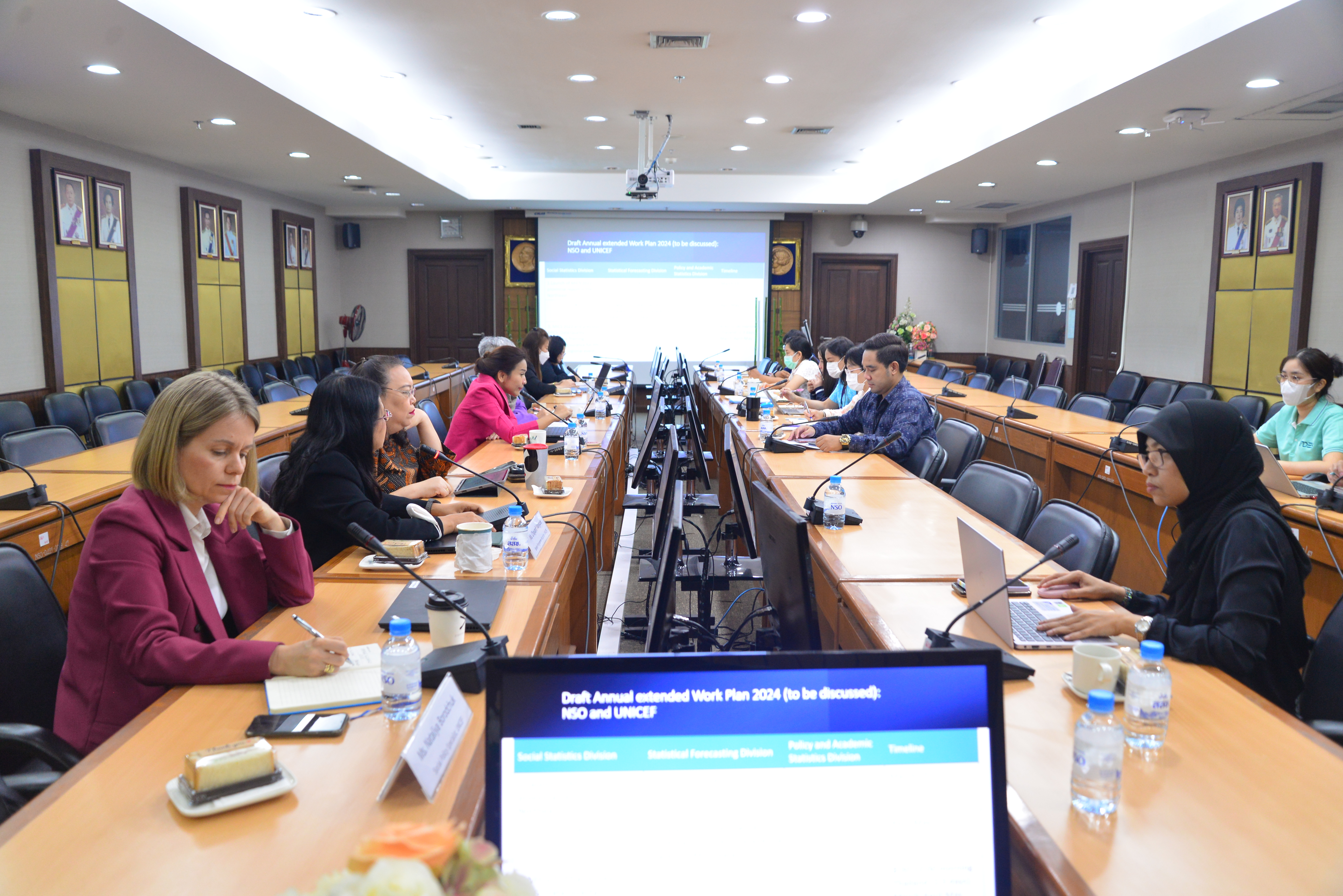 การประชุม สสช. และ UNICEF