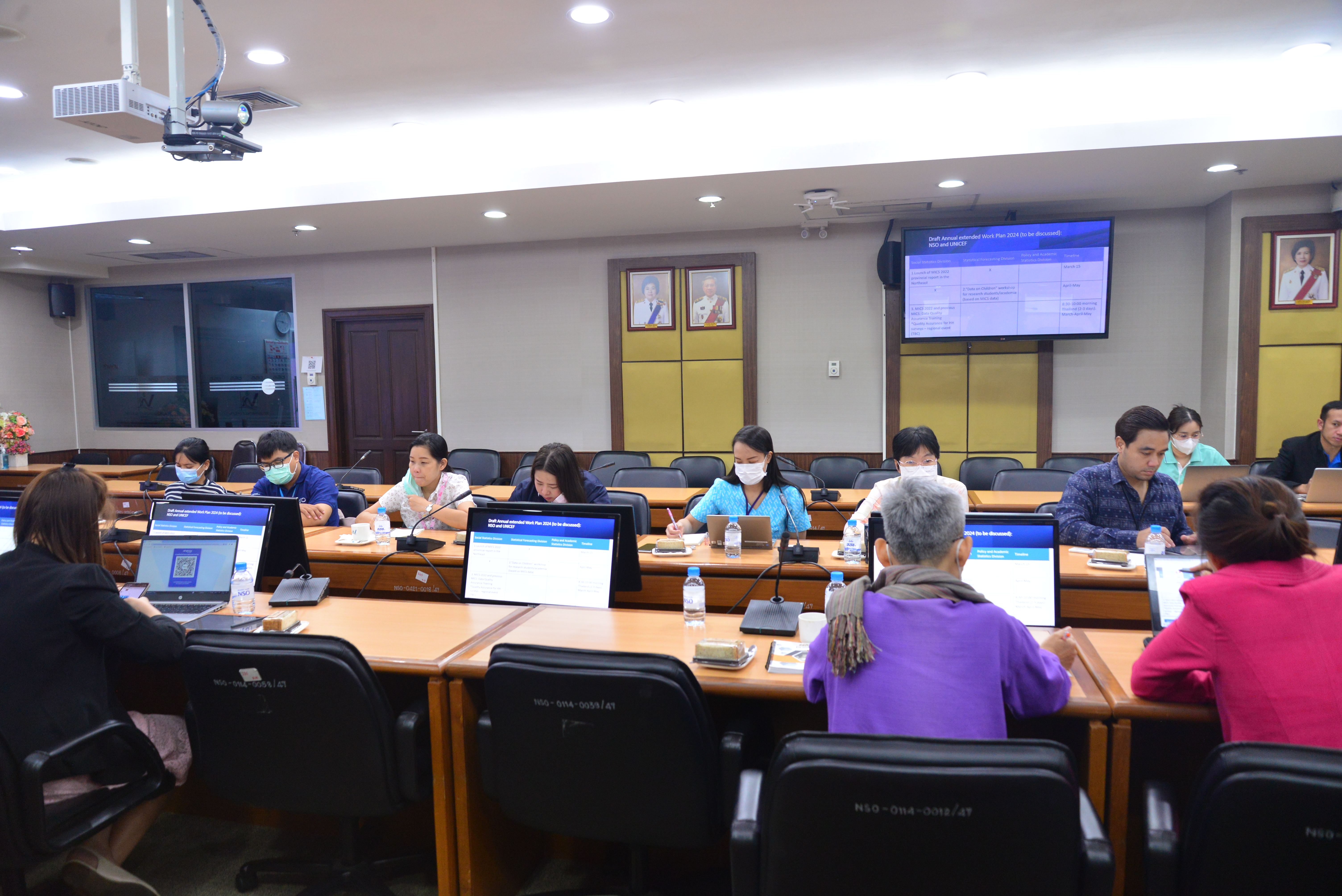 การประชุม สสช. และ UNICEF