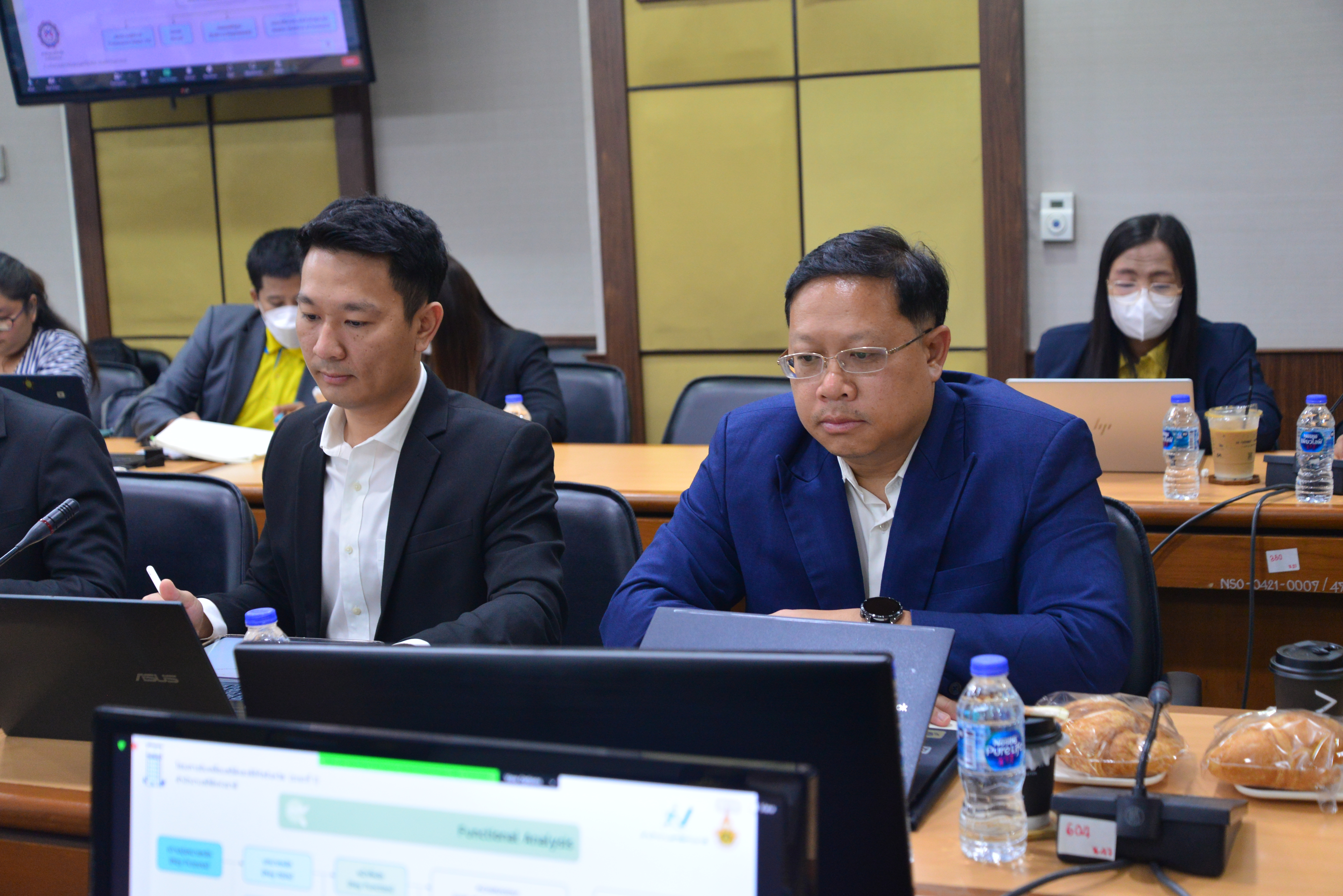 การประชุมนำเสนอกรอบสมรรถนะสถิติและดิจิทัล