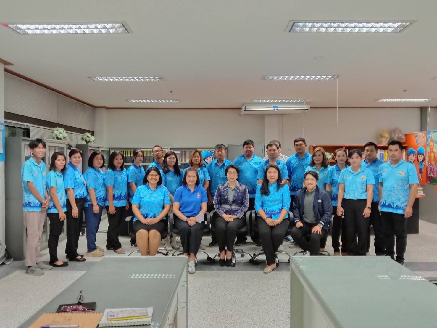 ตรวจราชการสำนักงานสถติจังหวัดสุพรรณบุรี
