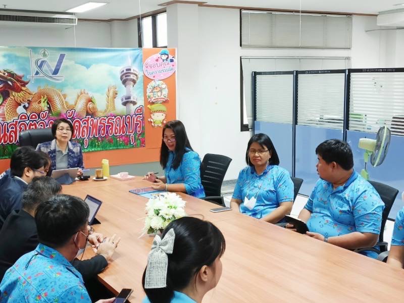 ตรวจราชการสำนักงานสถติจังหวัดสุพรรณบุรี
