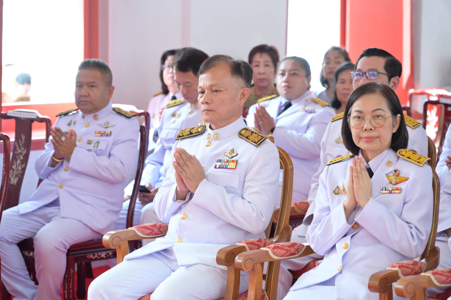 สสช.ร่วมงานพิธีถวายผ้าพระกฐินพระราชทาน ประจำปี 2567