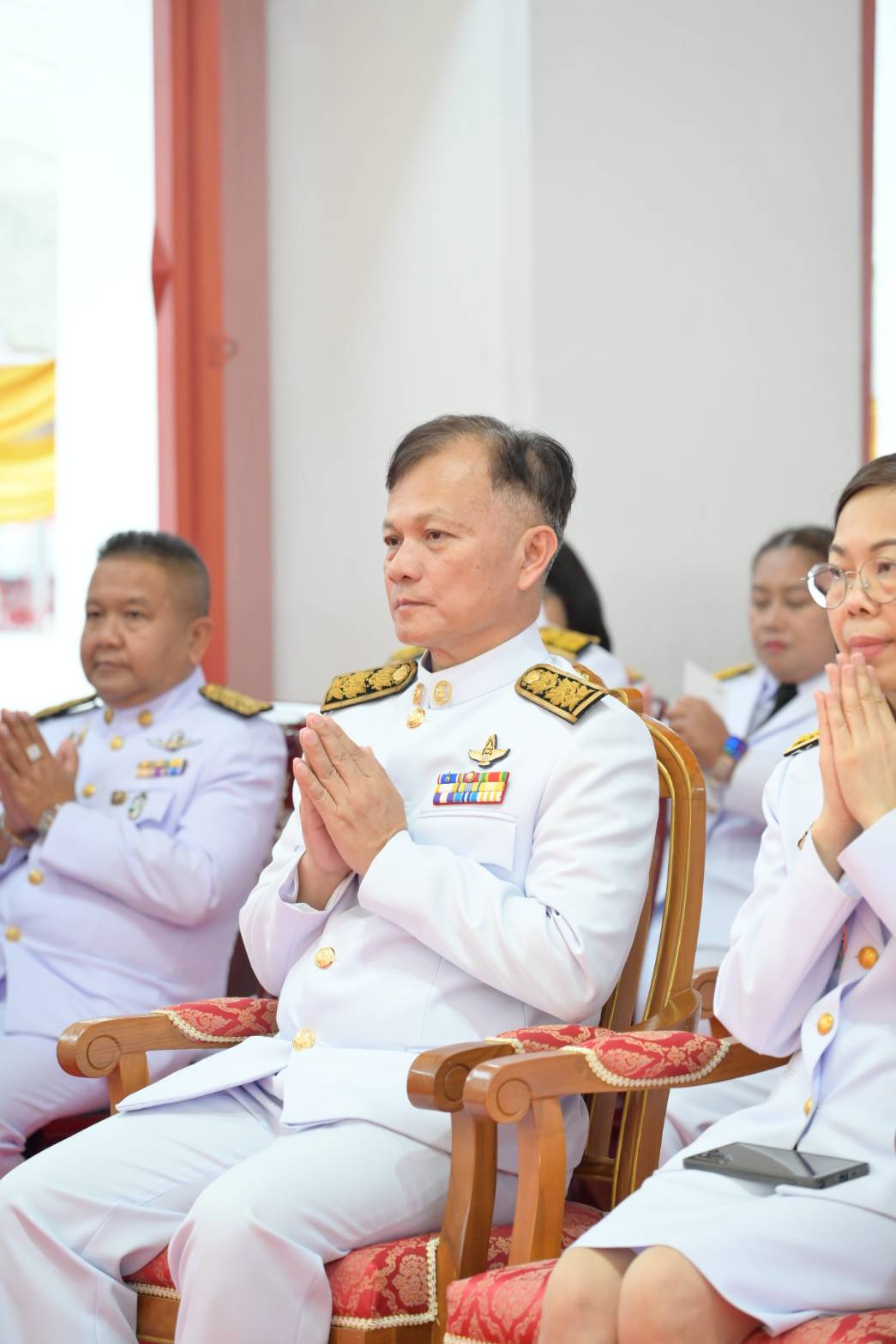สสช.ร่วมงานพิธีถวายผ้าพระกฐินพระราชทาน ประจำปี 2567