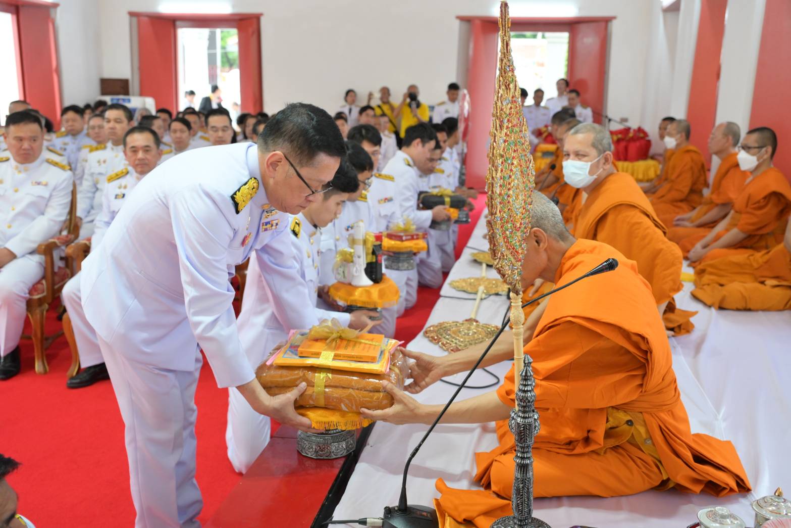 สสช.ร่วมงานพิธีถวายผ้าพระกฐินพระราชทาน ประจำปี 2567