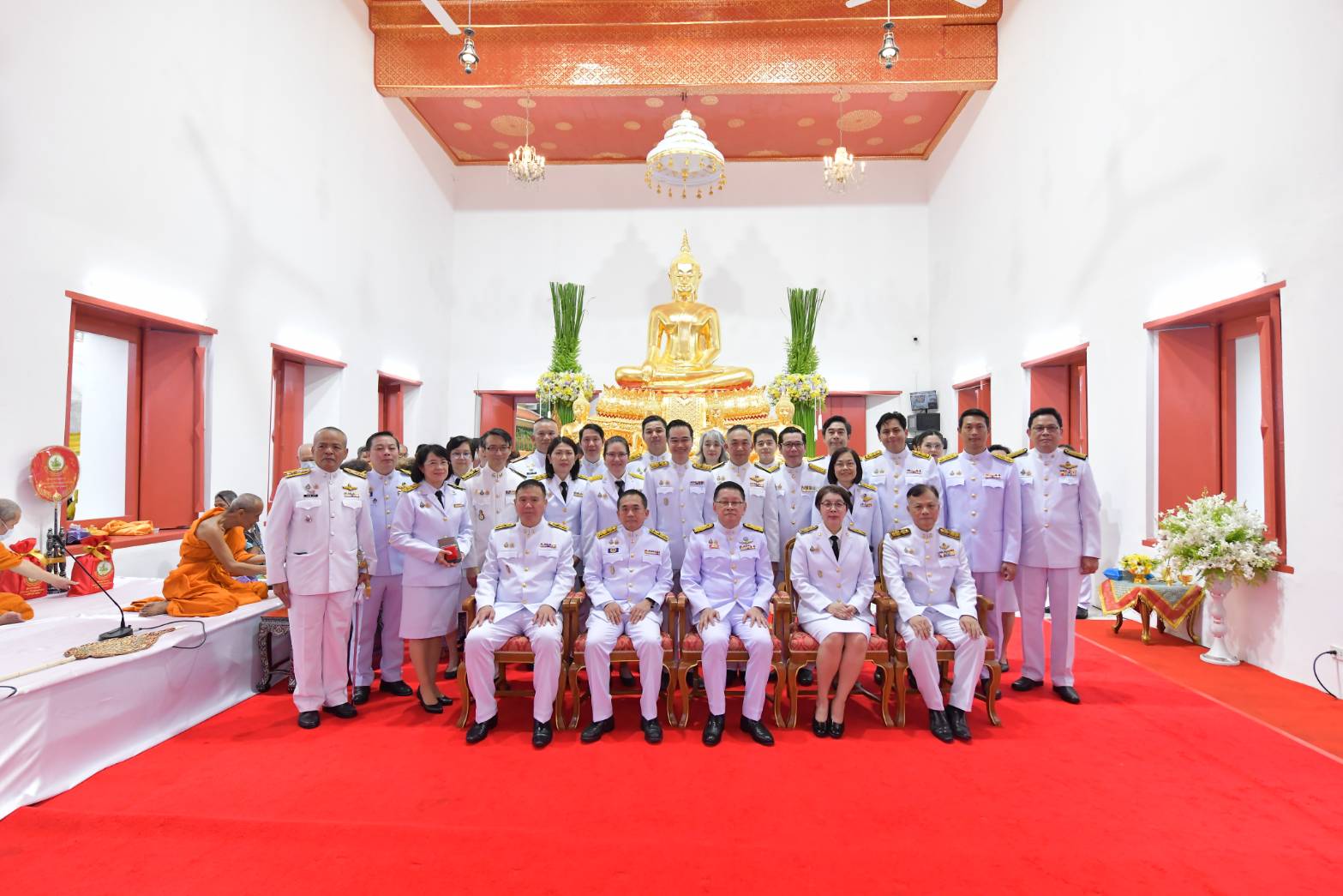 สสช.ร่วมงานพิธีถวายผ้าพระกฐินพระราชทาน ประจำปี 2567