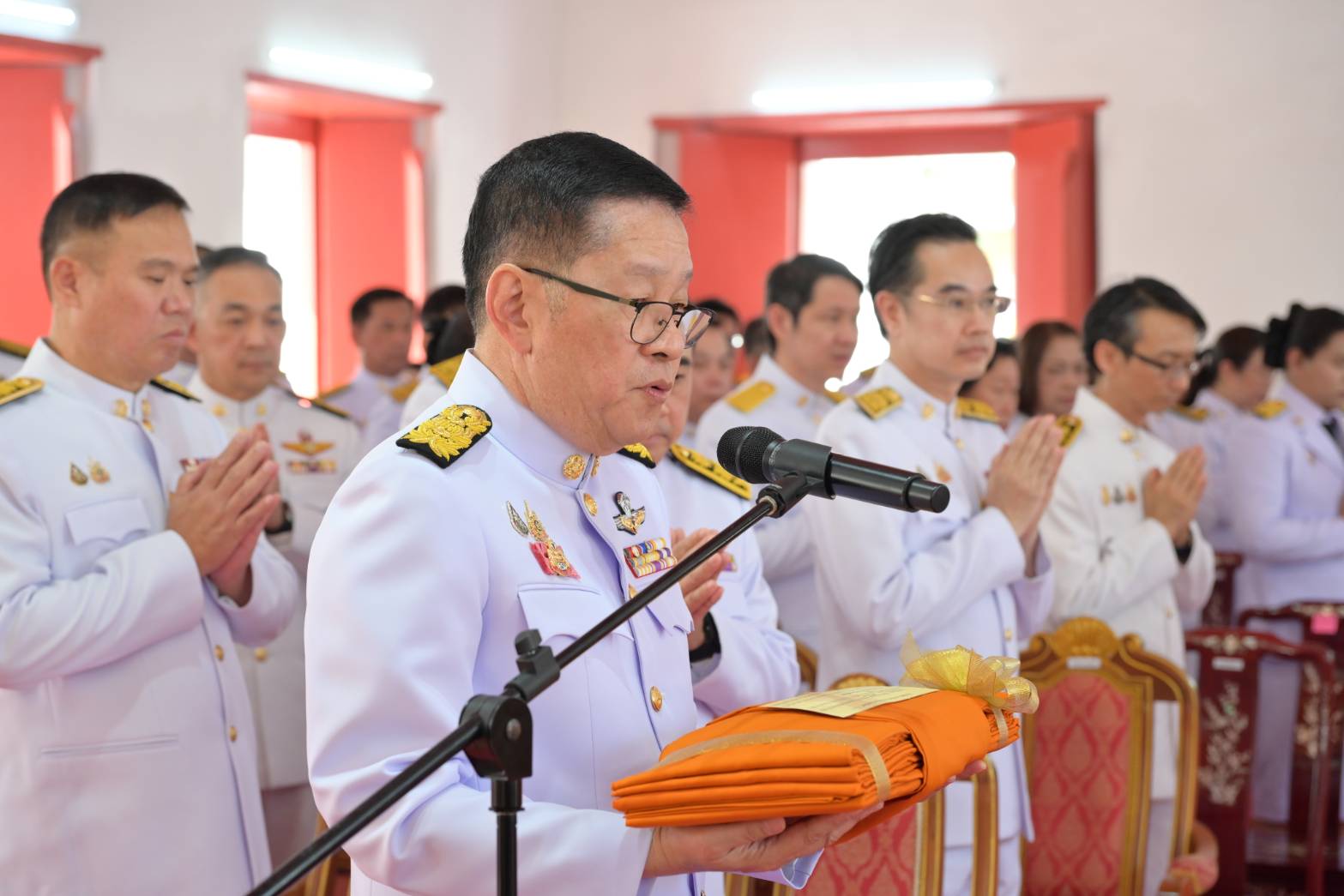 สสช.ร่วมงานพิธีถวายผ้าพระกฐินพระราชทาน ประจำปี 2567