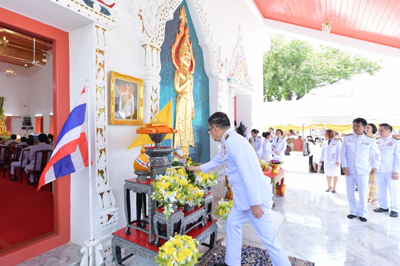 สสช.ร่วมงานพิธีถวายผ้าพระกฐินพระราชทาน ประจำปี 2567