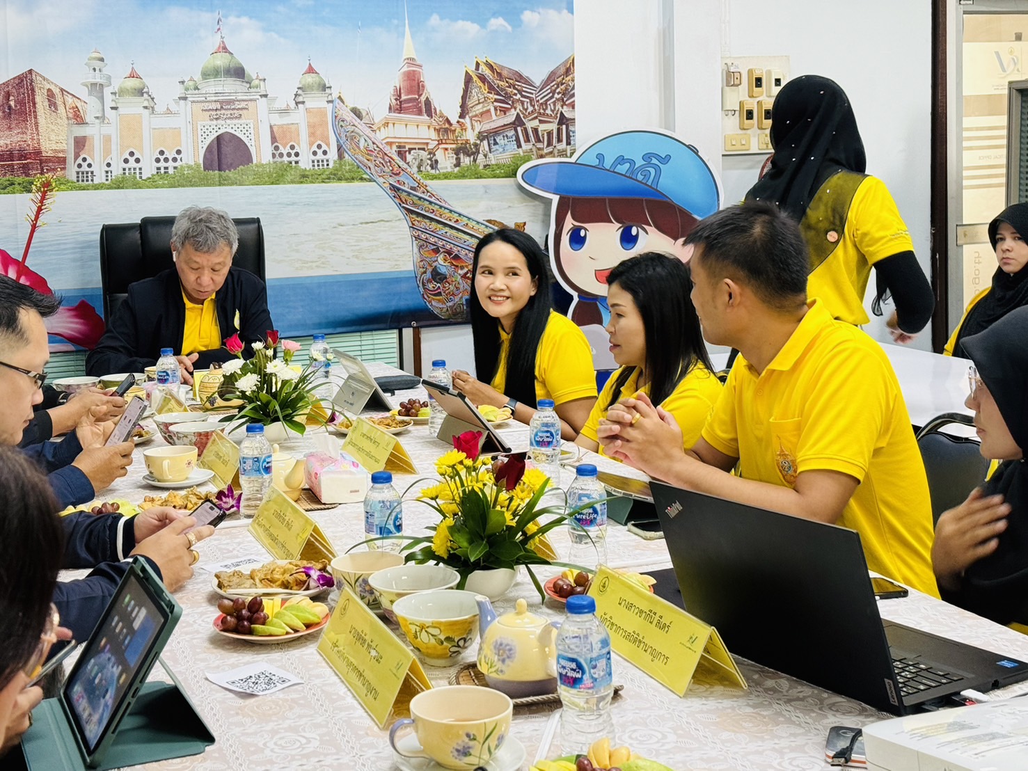 สสช.ลงพื้นที่ตรวจราชการฯ ณ จังหวัดยะลา และจังหวัดปัตตานี