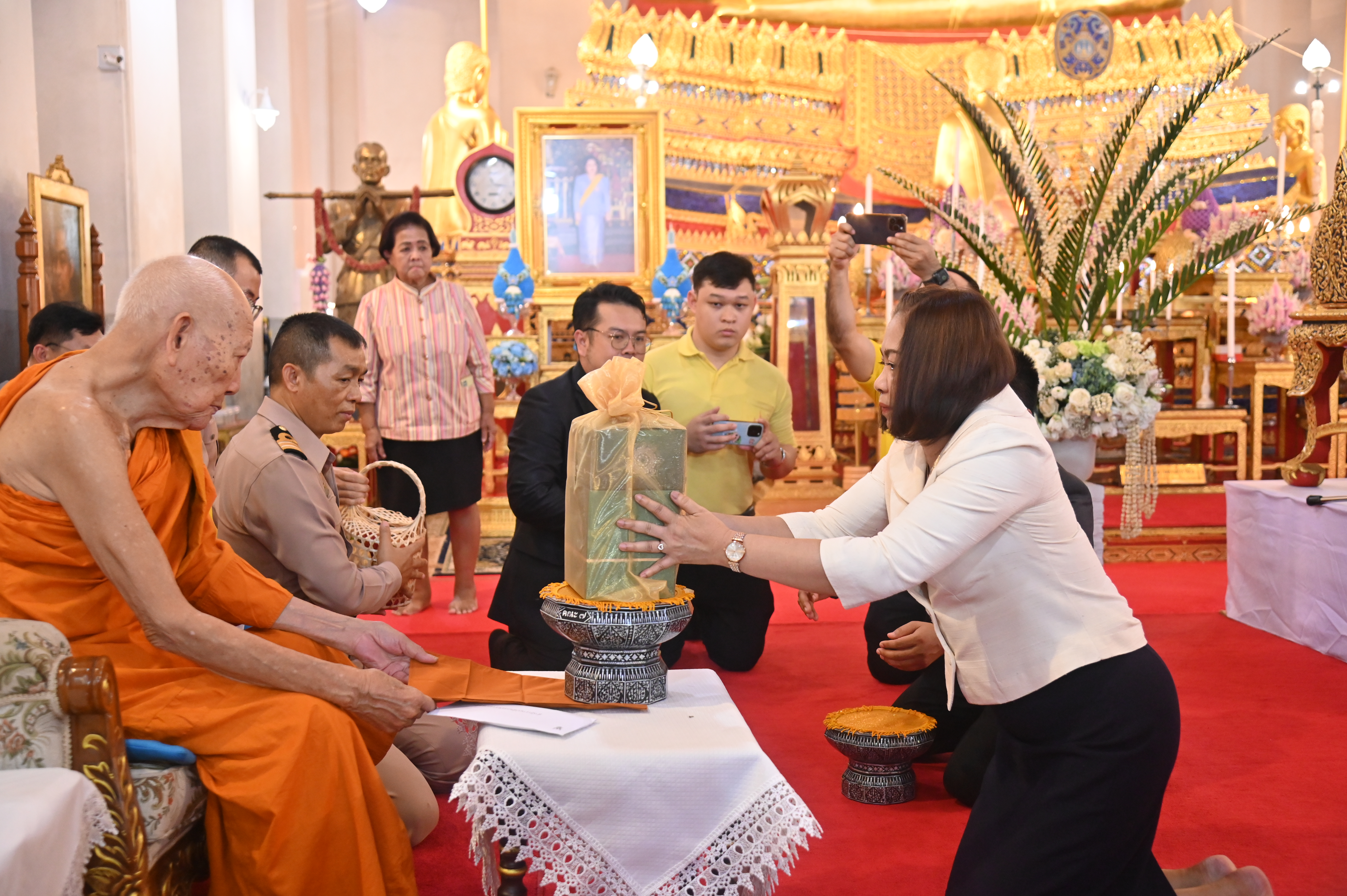 สสช.ร่วมฟังเทศน์มหาชาติพระเวสสันดรชาดก เนี่องในวันอาสาฬหบูชา และวันเข้าพรรษา ประจำปี 2567 ณ วัดมหาธาตุยุวราชรังสฤษฎิ์