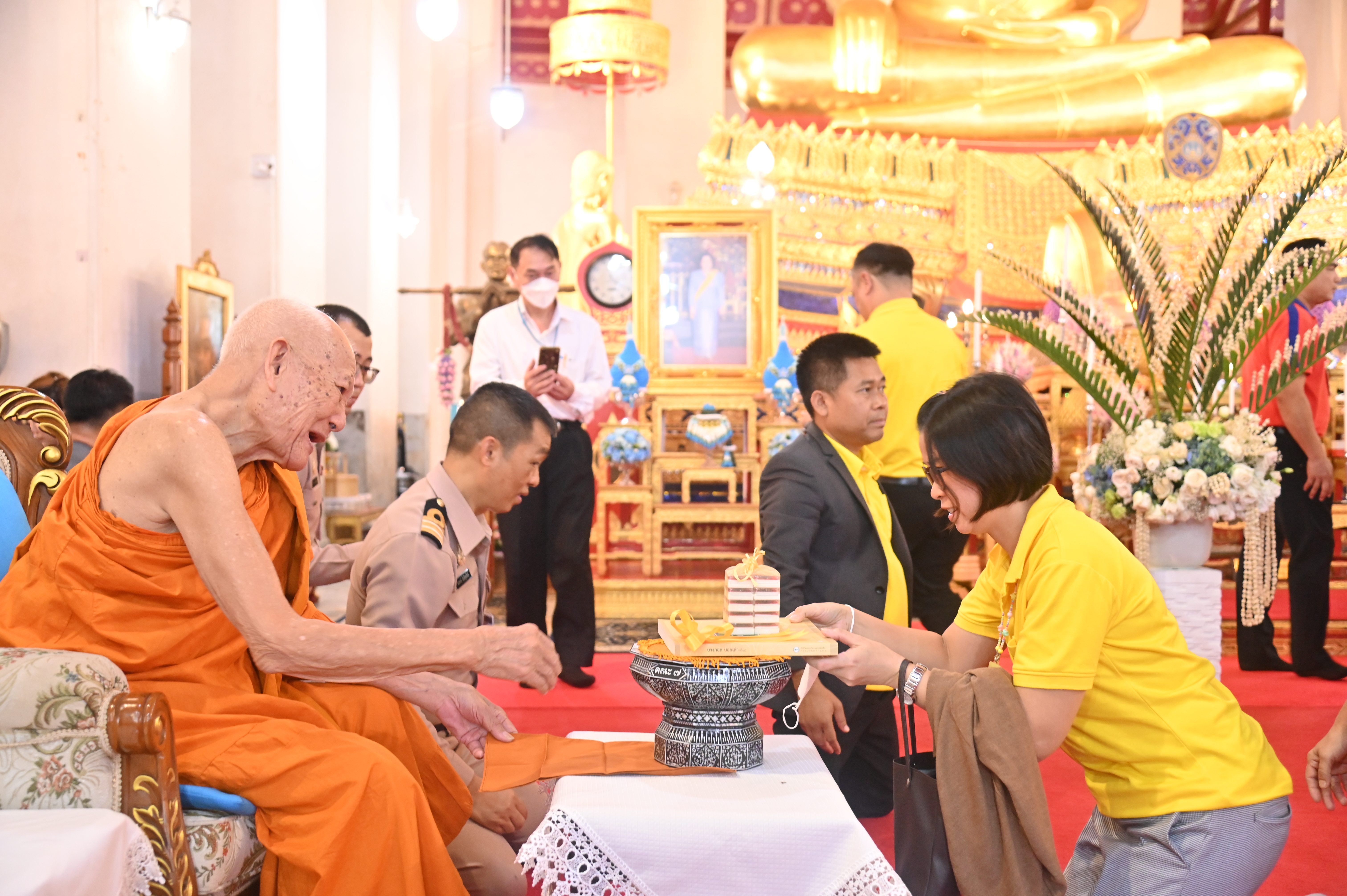 สสช.ร่วมฟังเทศน์มหาชาติพระเวสสันดรชาดก เนี่องในวันอาสาฬหบูชา และวันเข้าพรรษา ประจำปี 2567 ณ วัดมหาธาตุยุวราชรังสฤษฎิ์