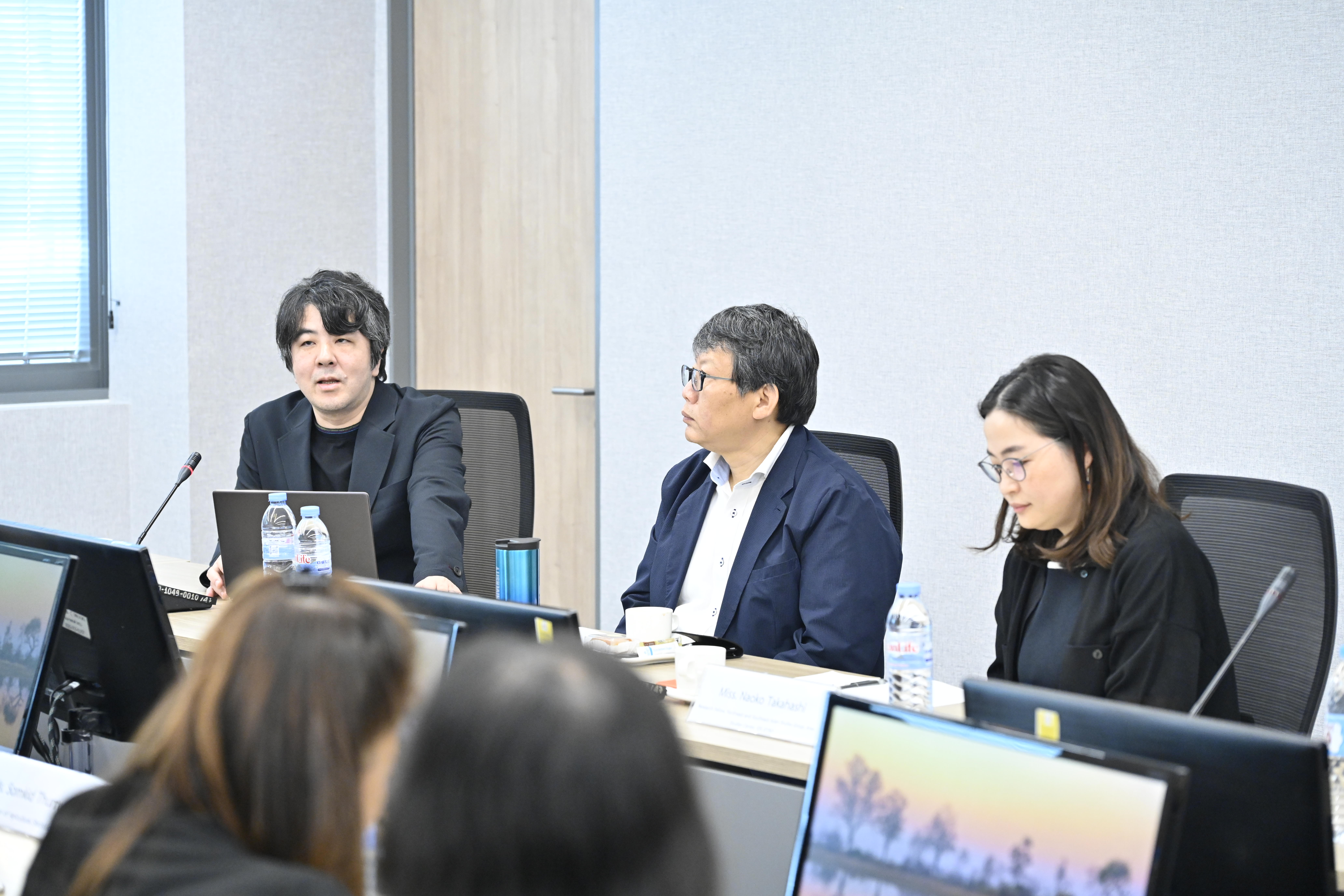 การประชุมการศึกษาดูงานของสถาบันวิจัยเศรษฐกิจการพัฒนา