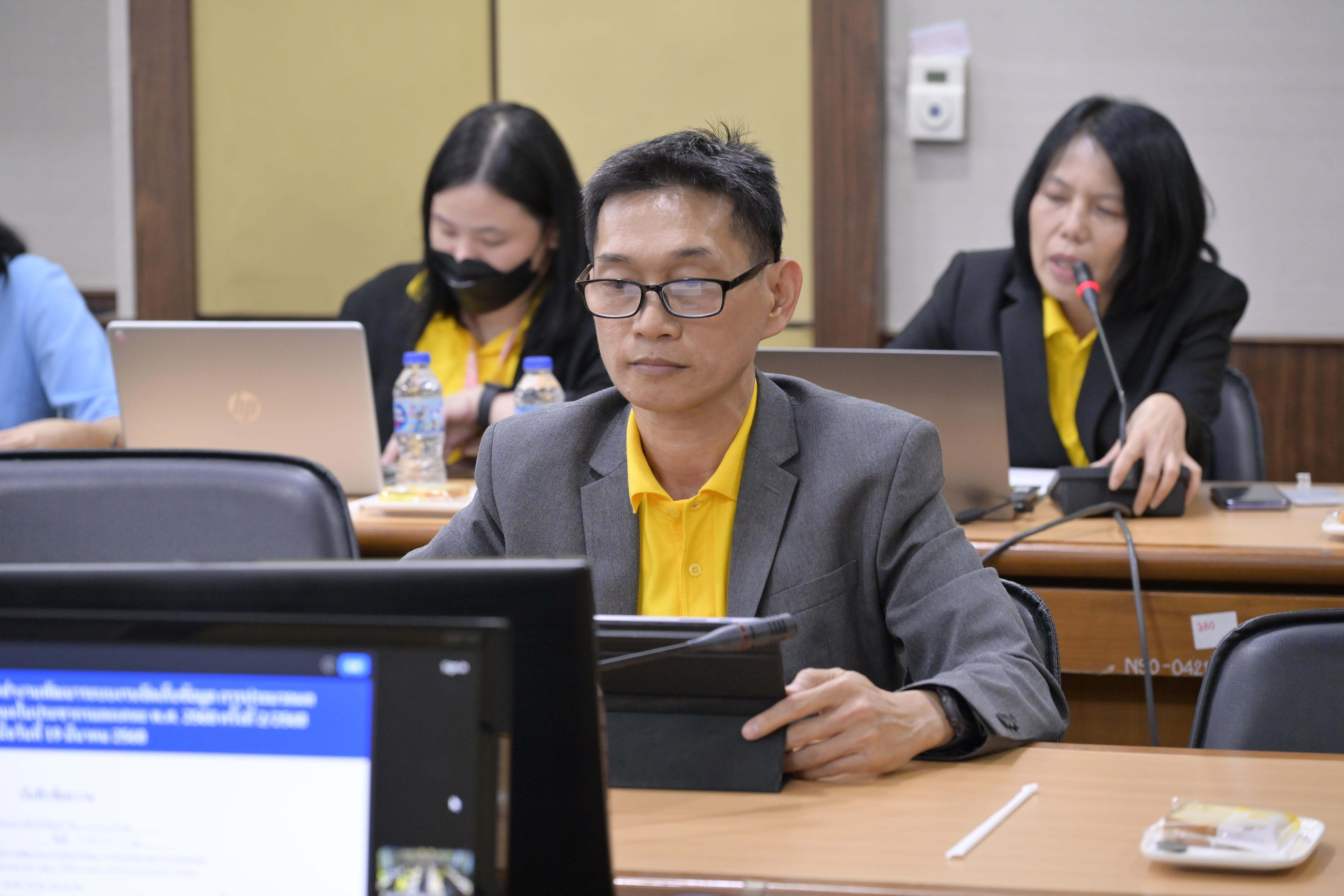 การประชุมคณะทำงานพัฒนาระบบงานจัดเก็บข้อมูล
