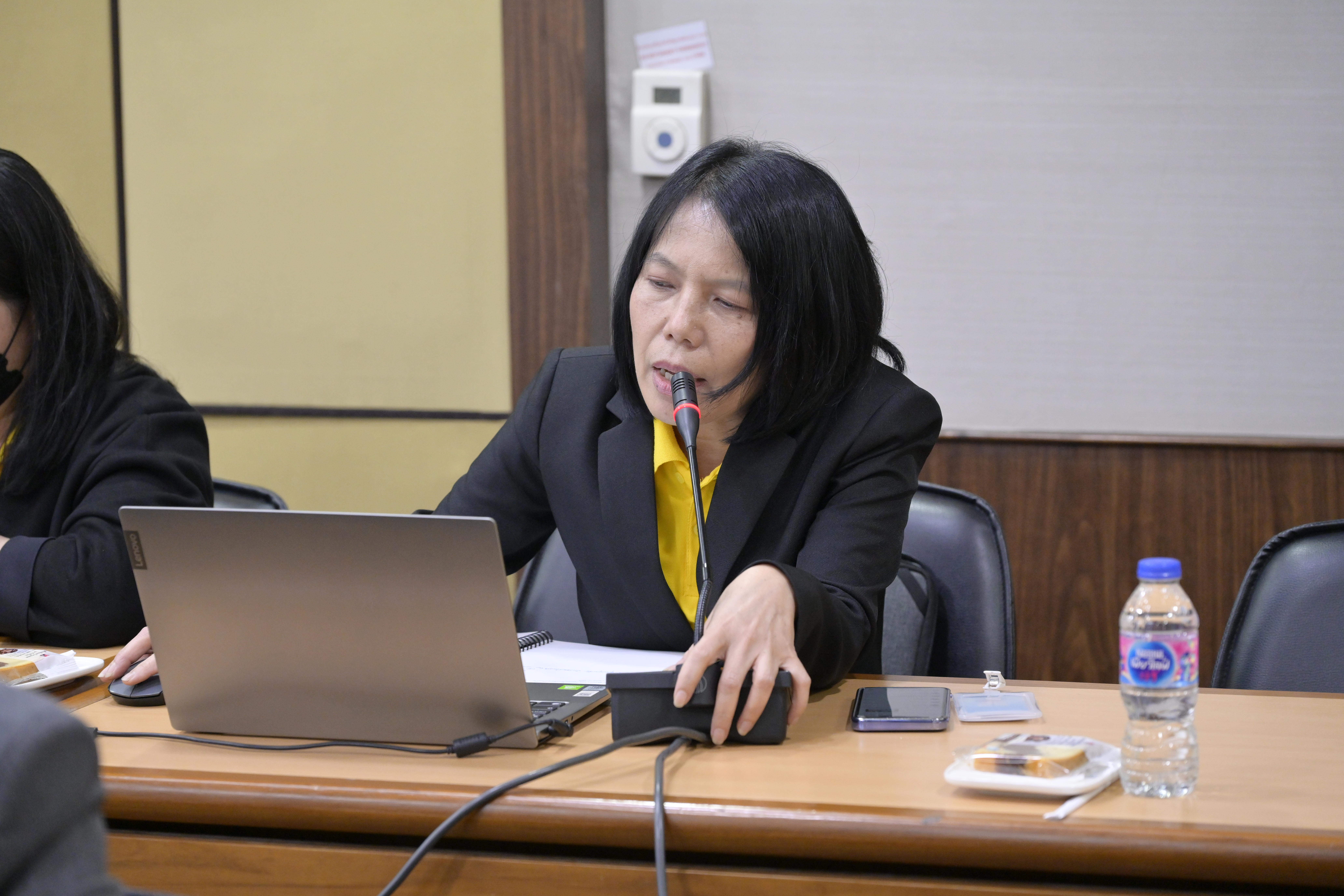 การประชุมคณะทำงานพัฒนาระบบงานจัดเก็บข้อมูล