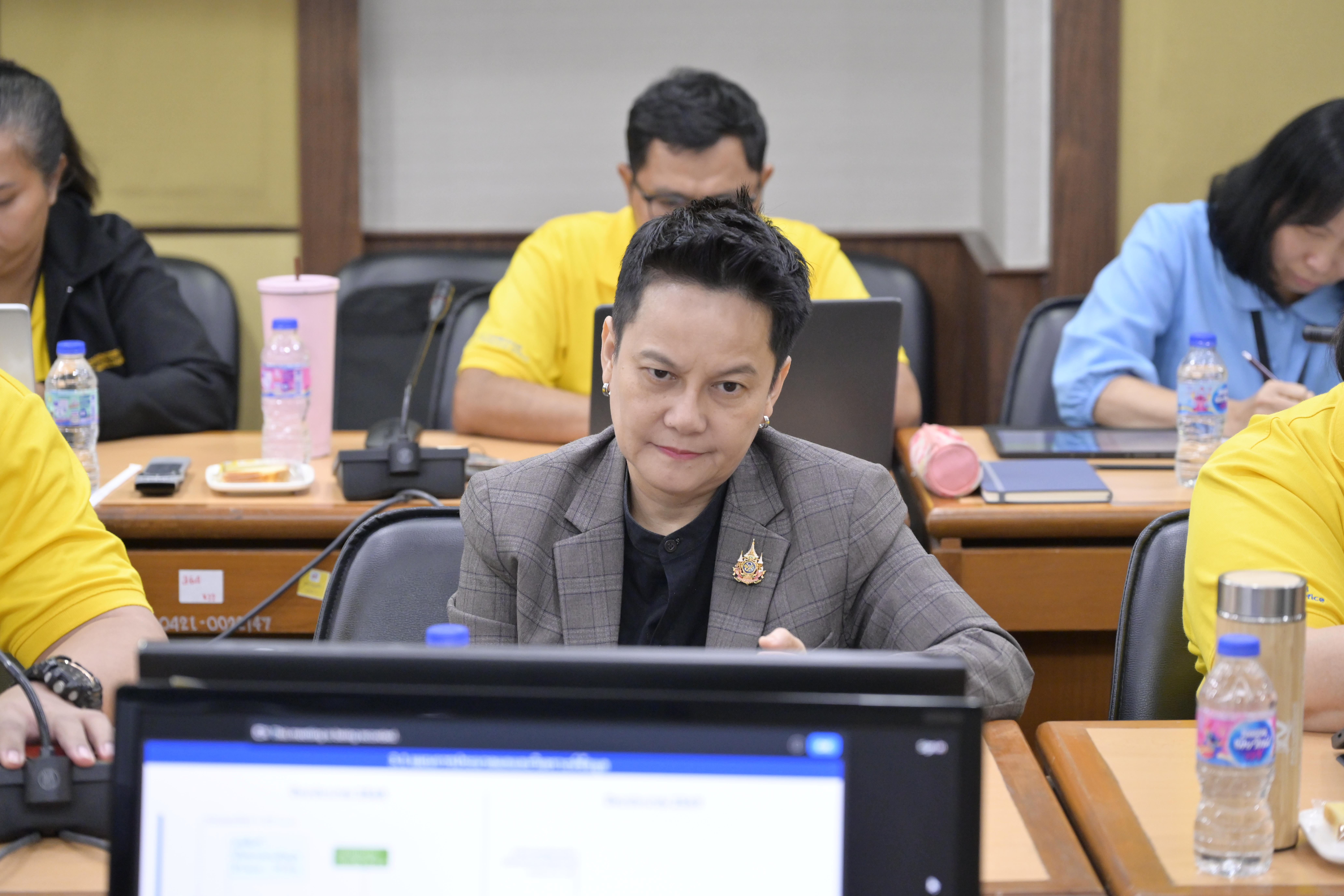 การประชุมคณะทำงานพัฒนาระบบงานจัดเก็บข้อมูล