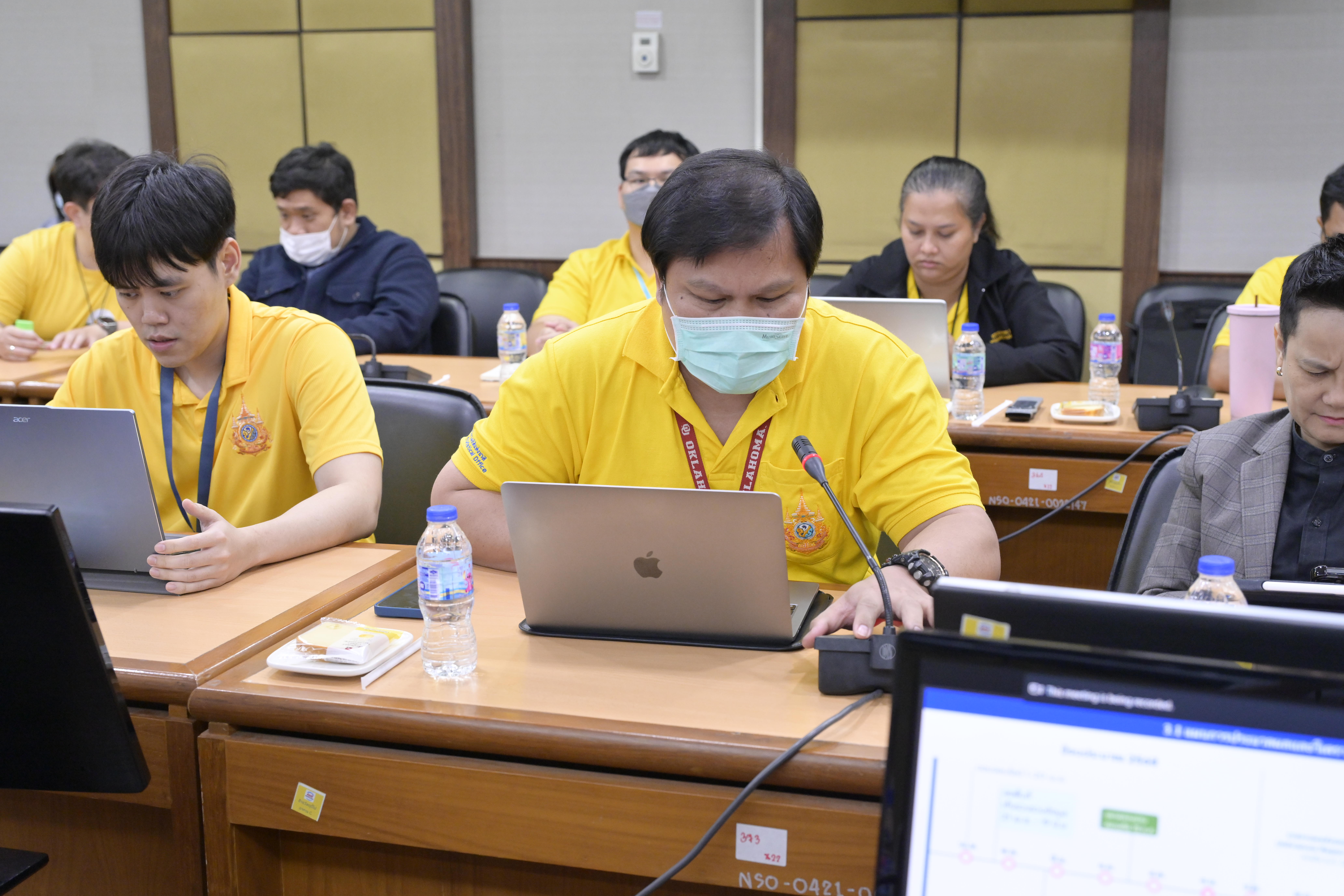 การประชุมคณะทำงานพัฒนาระบบงานจัดเก็บข้อมูล