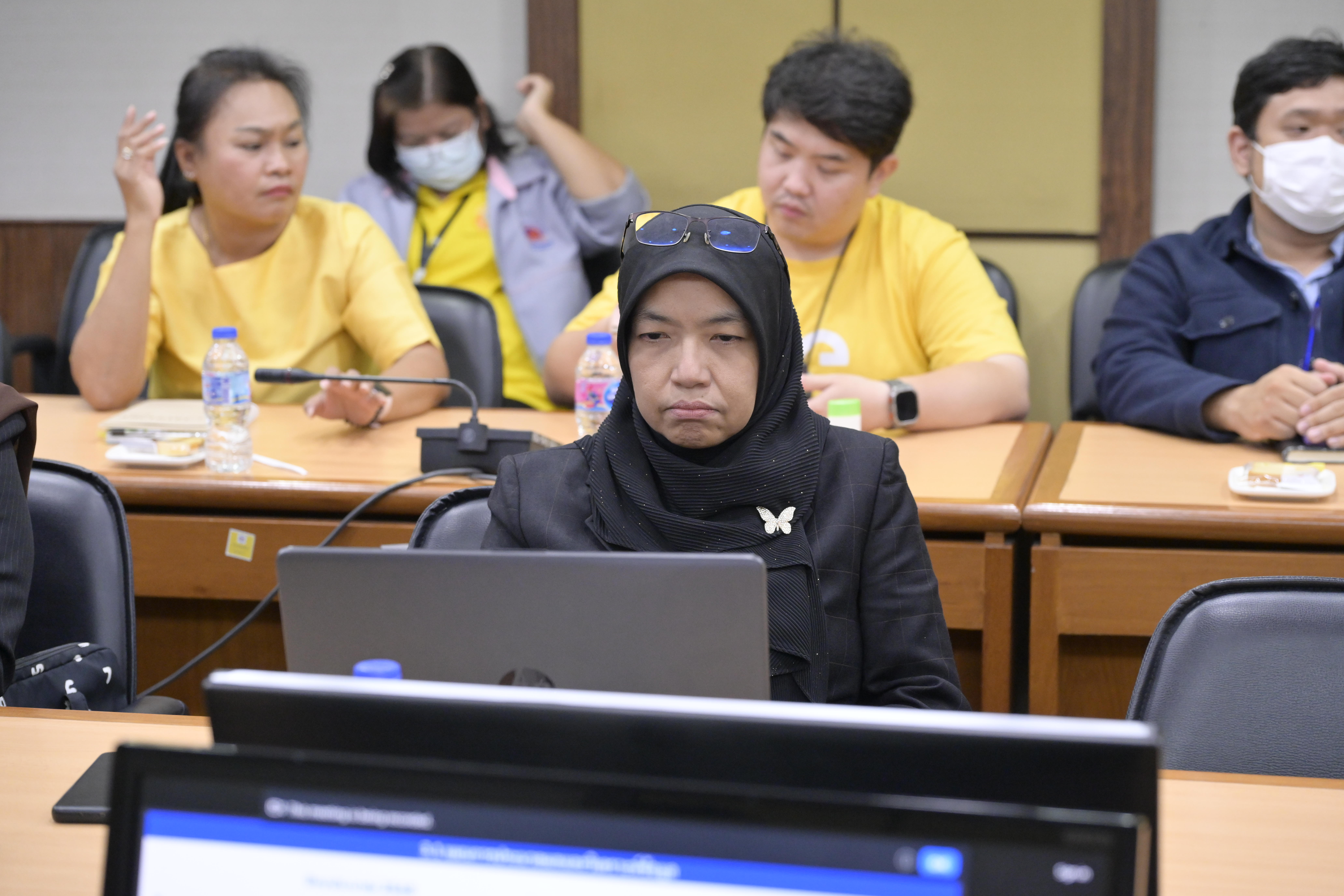 การประชุมคณะทำงานพัฒนาระบบงานจัดเก็บข้อมูล