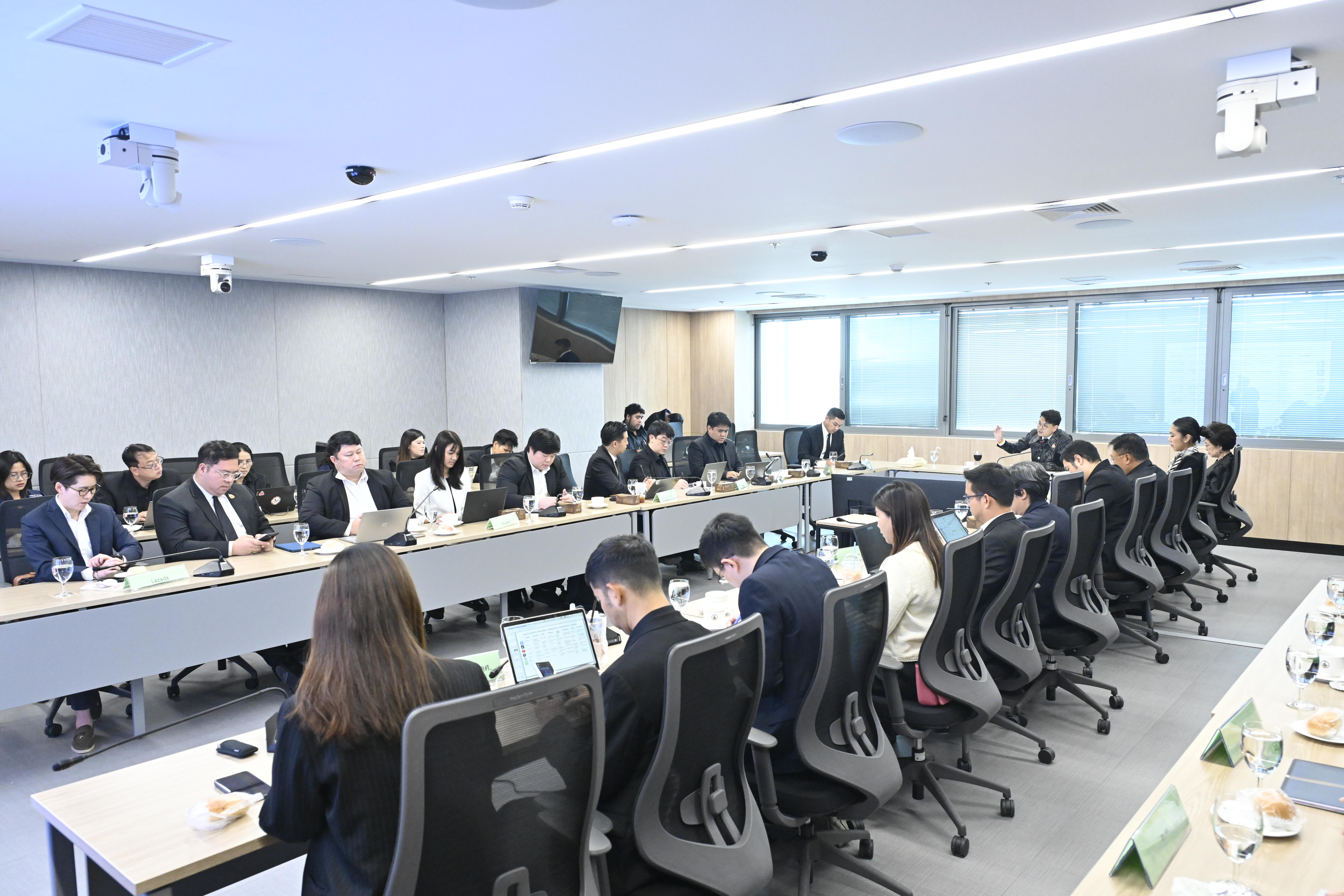 คกก.ป้องกันและปราบปรามอาชญากรรมทางเทคโนโลยี ด้านแพลตฟอร์มออนไลน์