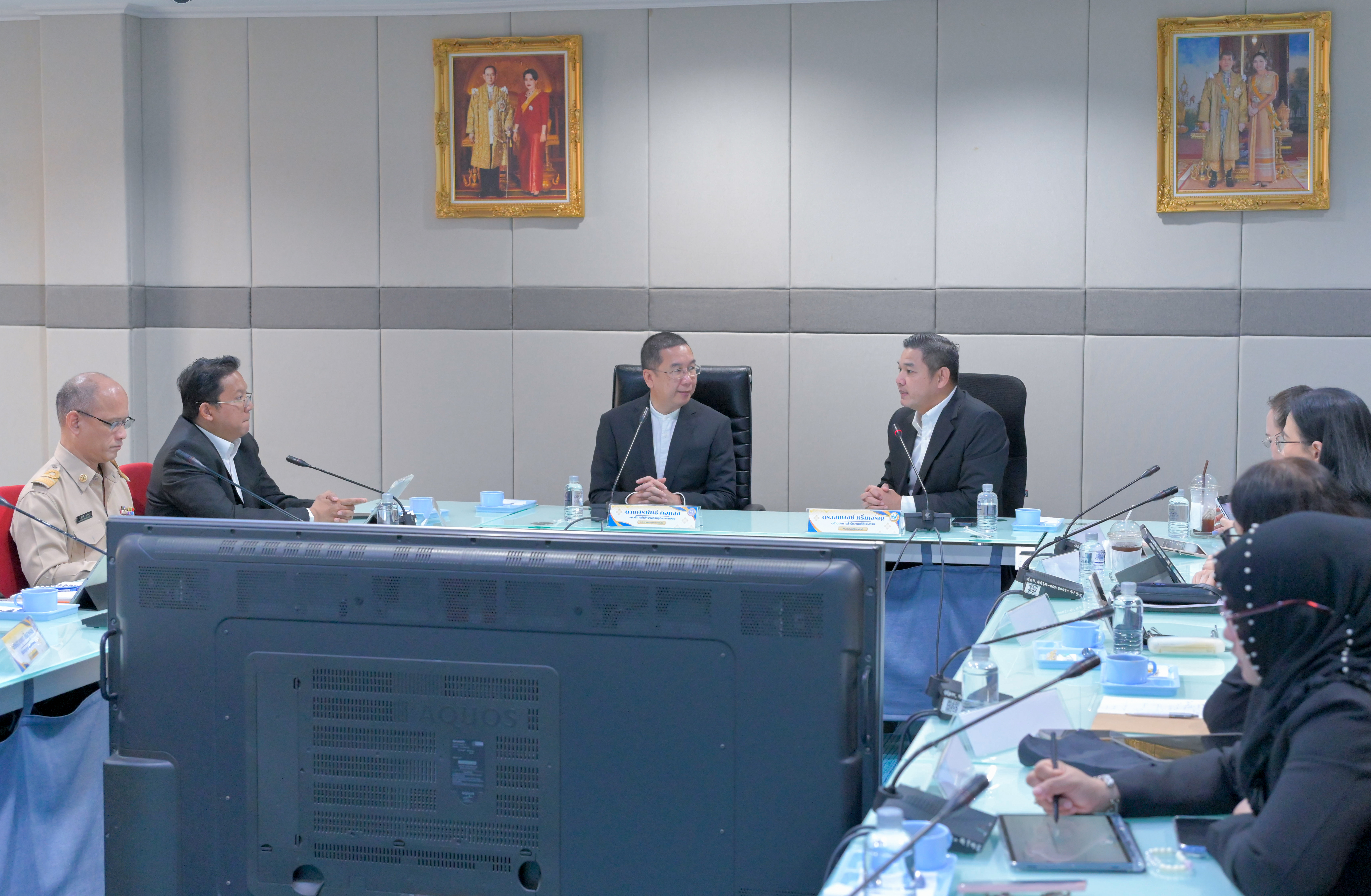 หารือความร่วมมือการจัดทำข้อมูลสถิติการเกษตรและสำมะโนการเกษตร กับ สํานักงานเศรษฐกิจการเกษตร