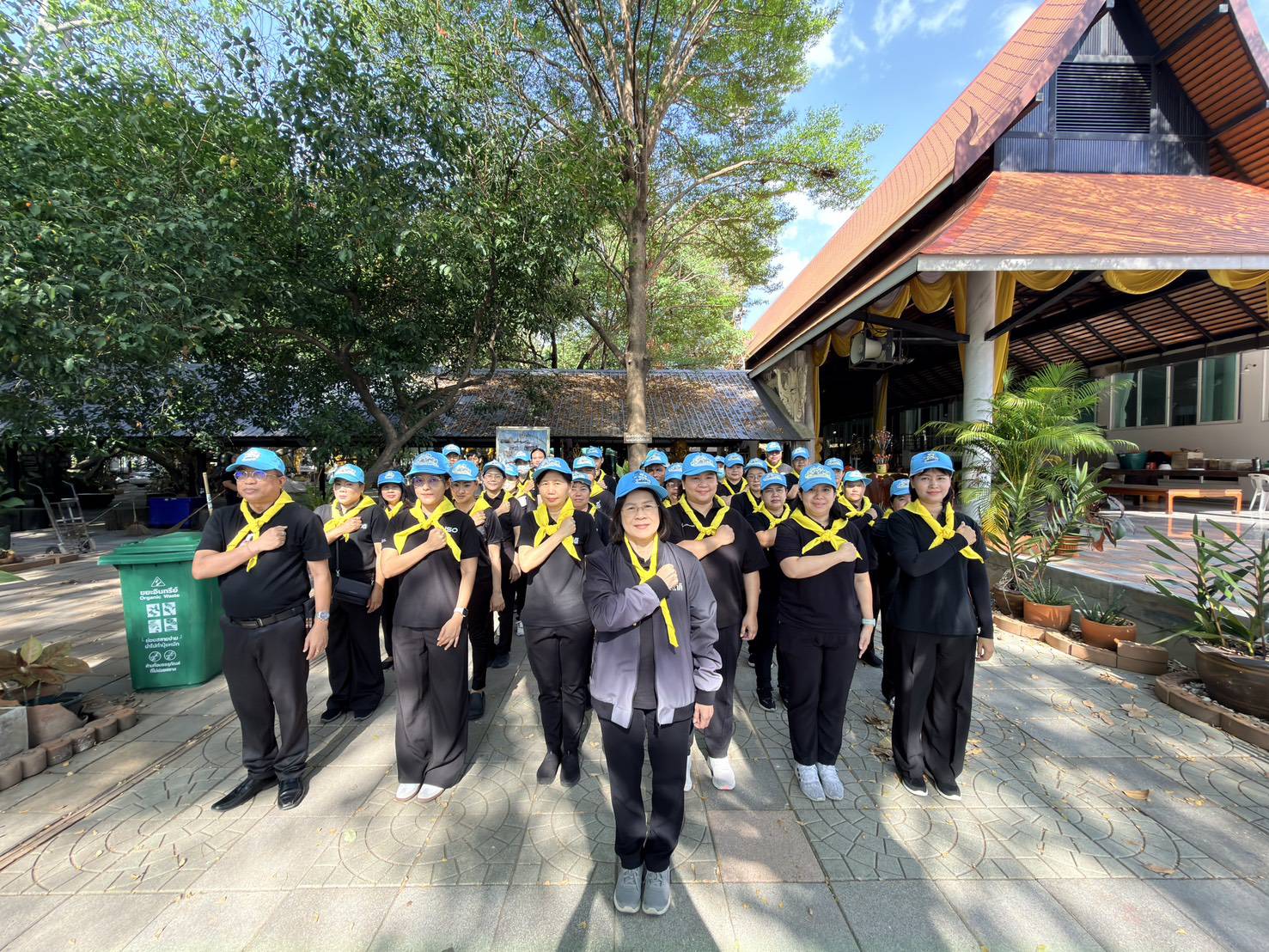 กิจกรรมจิตอาสาปรับภูมิทัศน์ ณ วัดคลองบ้านใหม่