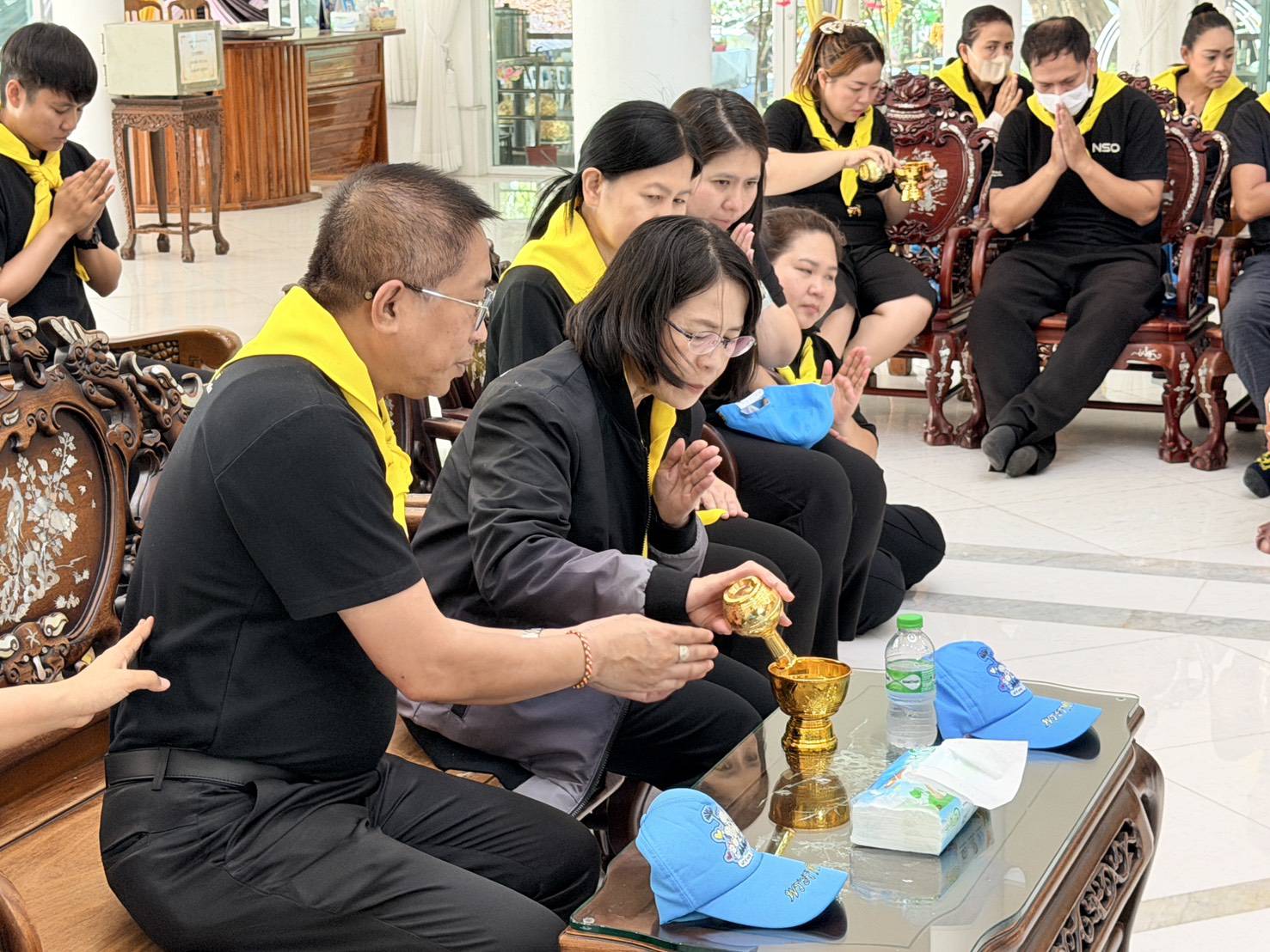 กิจกรรมจิตอาสาปรับภูมิทัศน์ ณ วัดคลองบ้านใหม่