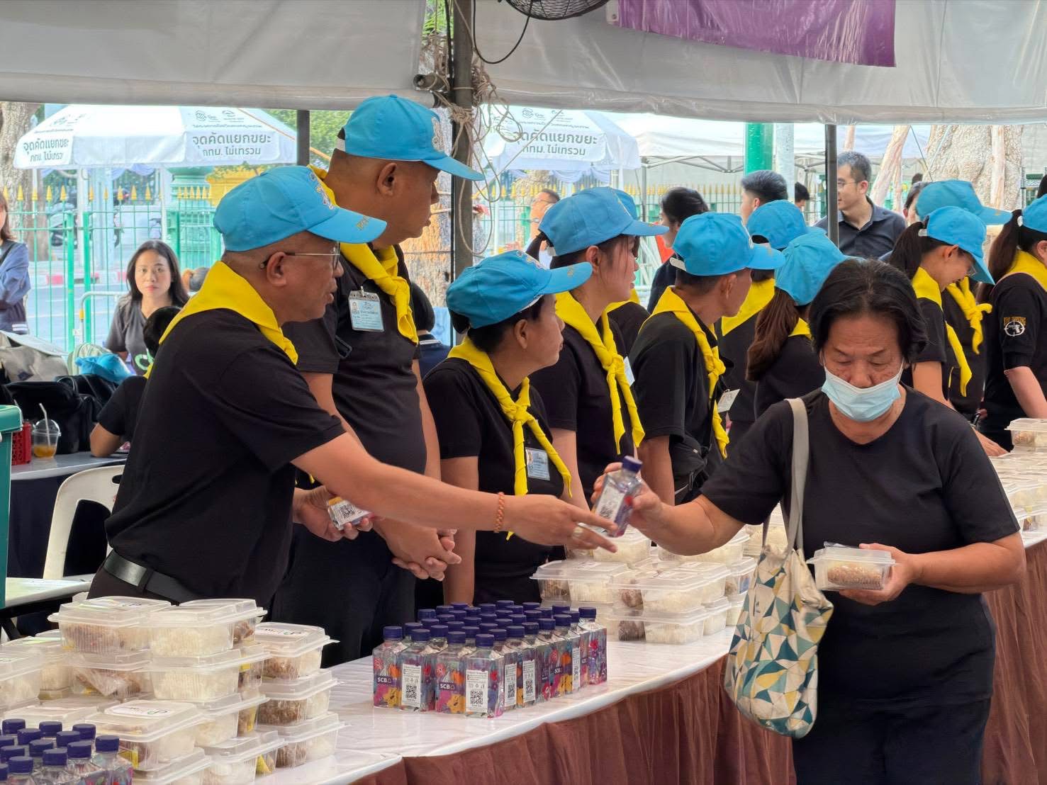 สถิติฯ ร่วมกิจกรรมจิตอาสาพระราชทาน บริการปชช.