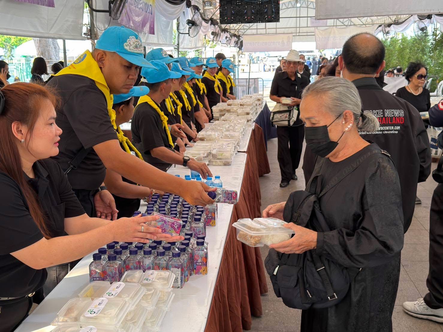 สถิติฯ ร่วมกิจกรรมจิตอาสาพระราชทาน บริการปชช.