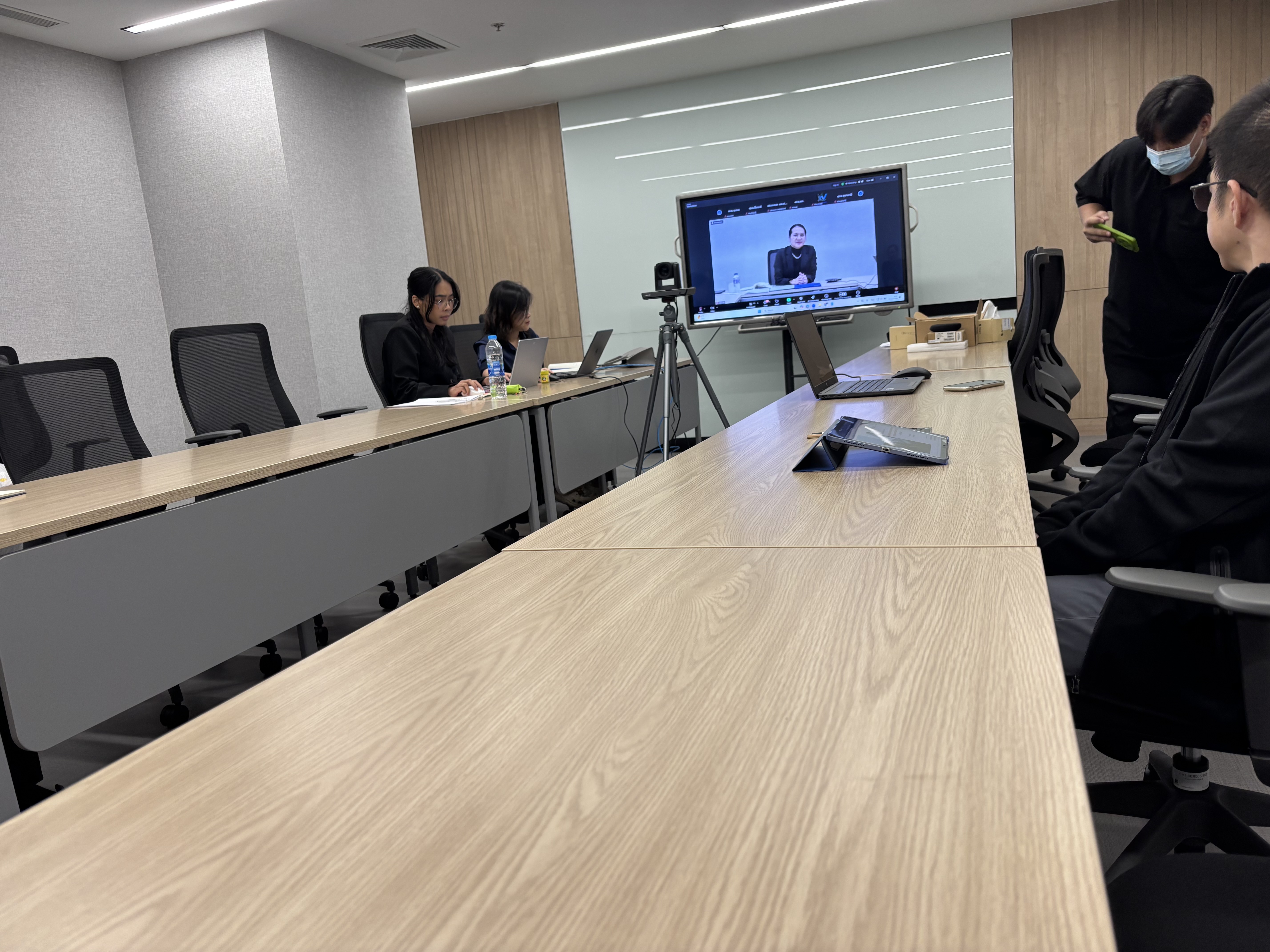 สถิติฯ จัดประชุม Clinic online