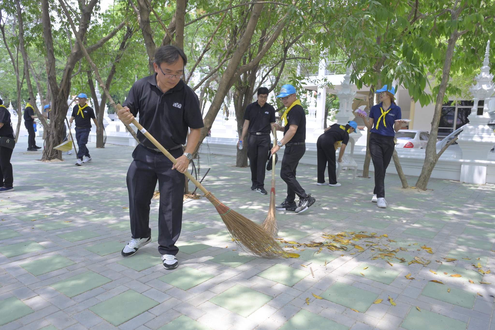สถิติฯ นำข้าราชการดีเด่นร่วมกิจกรรมจิตอาสา “เราทำความดีด้วยหัวใจ”
