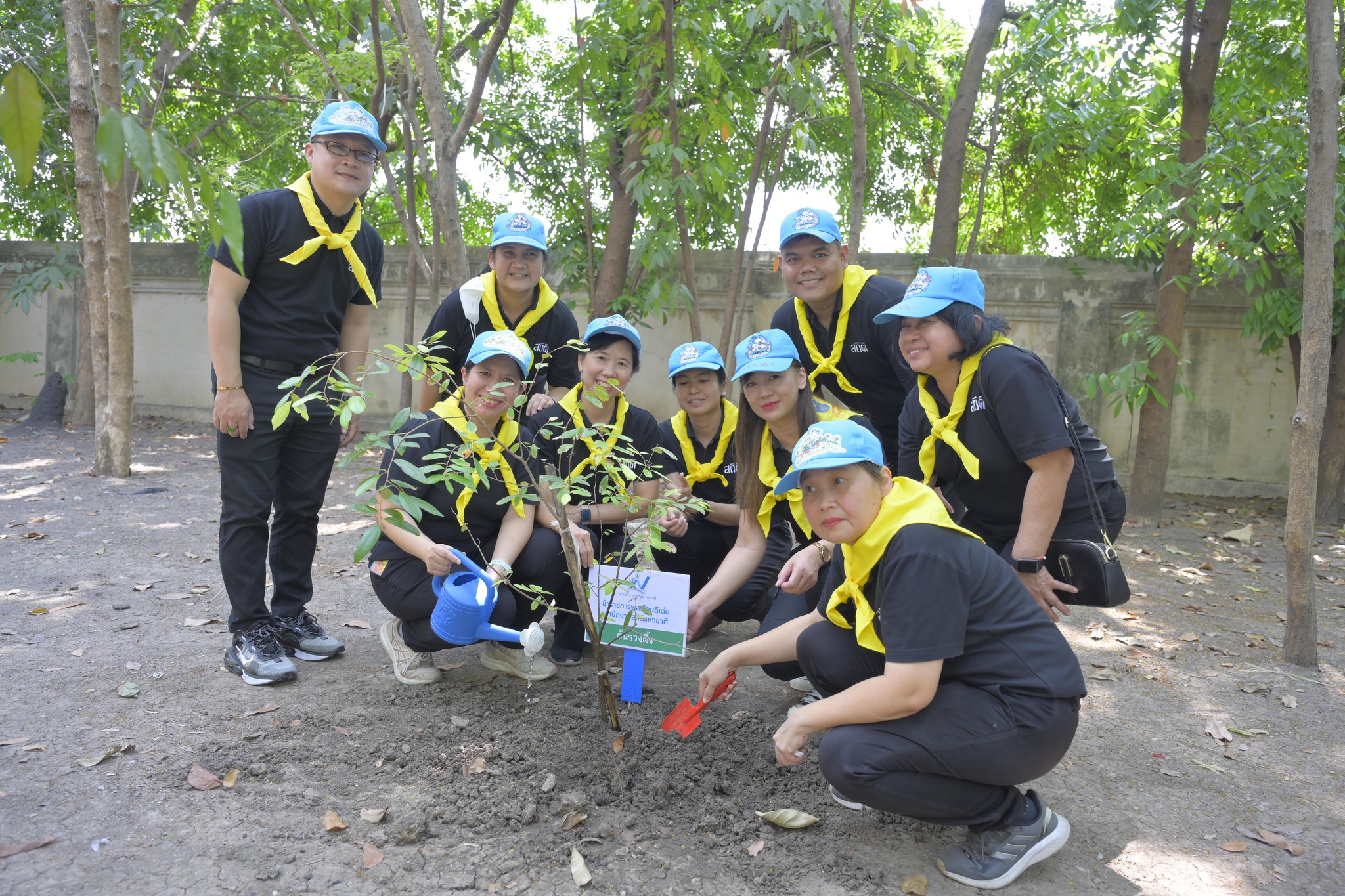 สถิติฯ นำข้าราชการดีเด่นร่วมกิจกรรมจิตอาสา “เราทำความดีด้วยหัวใจ”