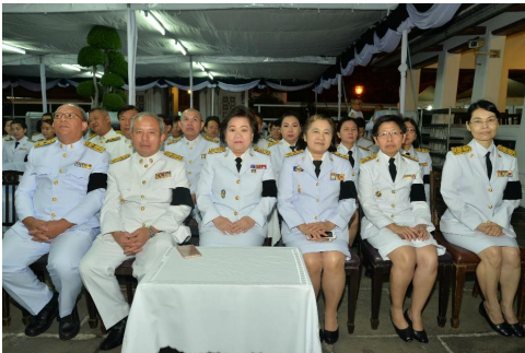 พระราชพิธีธรรมสวดพระอภิธรรมพระบรมศพ ​​