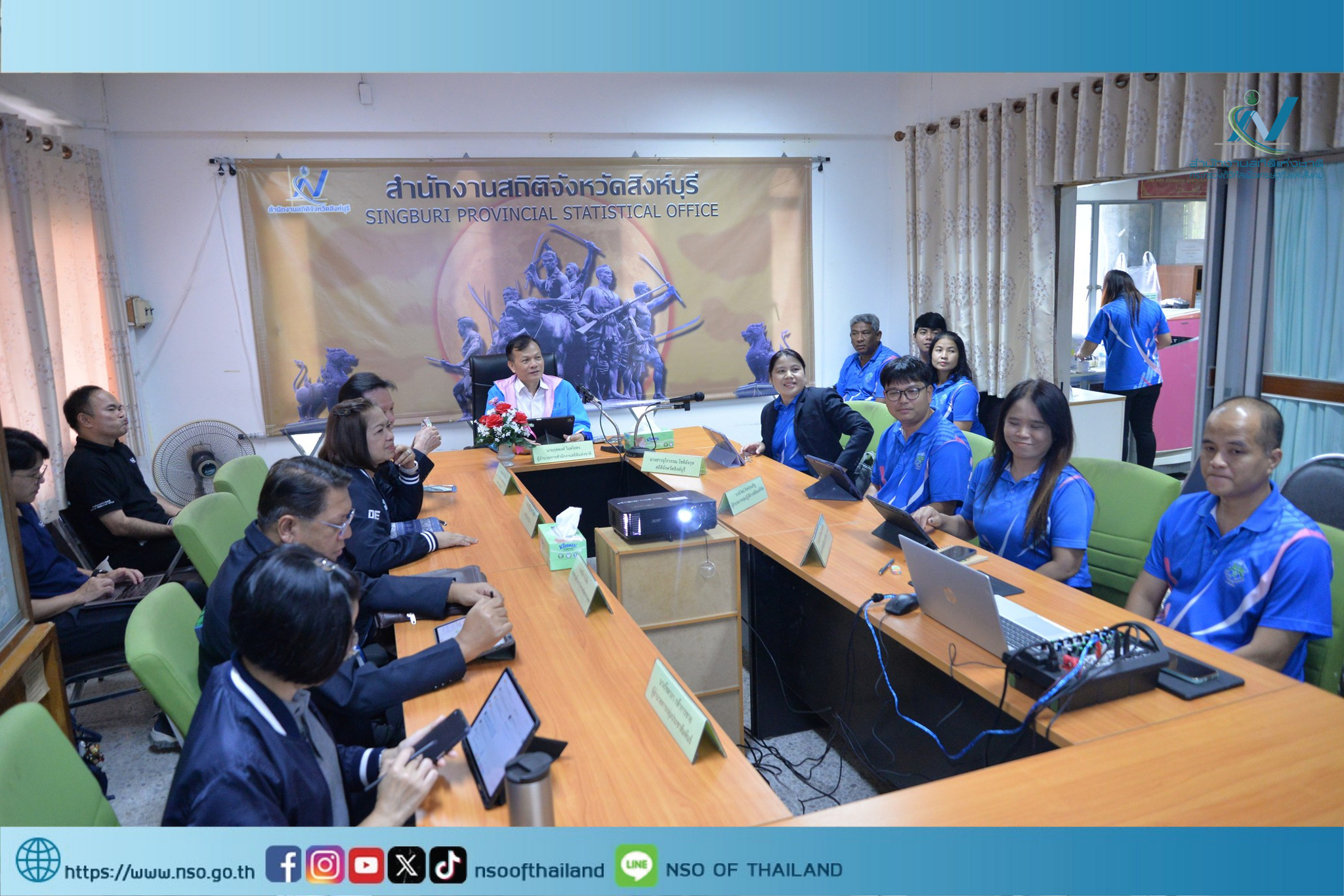 สสช. ลงพื้นที่ตรวจราชการ ฯ ณ จังหวัดสิงห์บุรี
