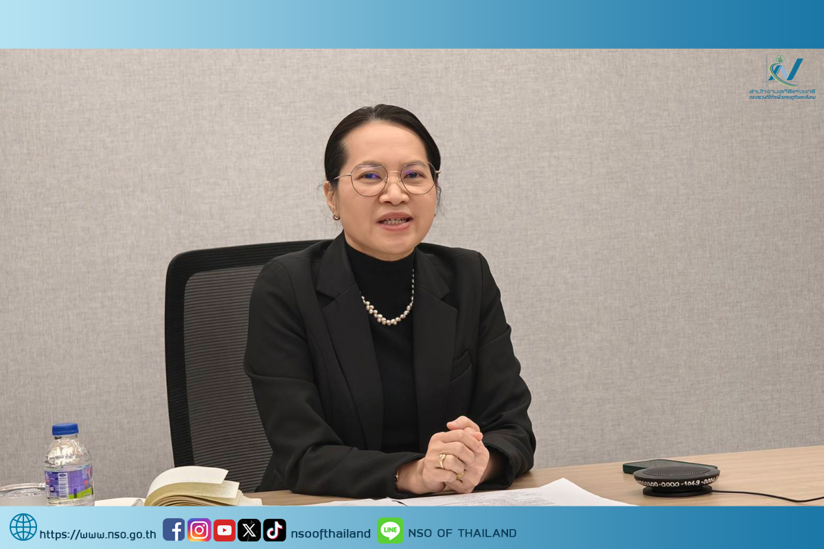 สถิติฯ จัดประชุม Clinic online เพื่อสนับสนุนการพัฒนาสถิติทางการตามแผนพัฒนาสถิติระดับจังหวัด ครั้งที่ 1/2569