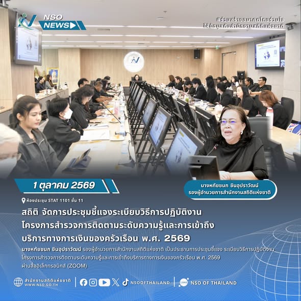 โครงการสำรวจการติดตามระดับความรู้